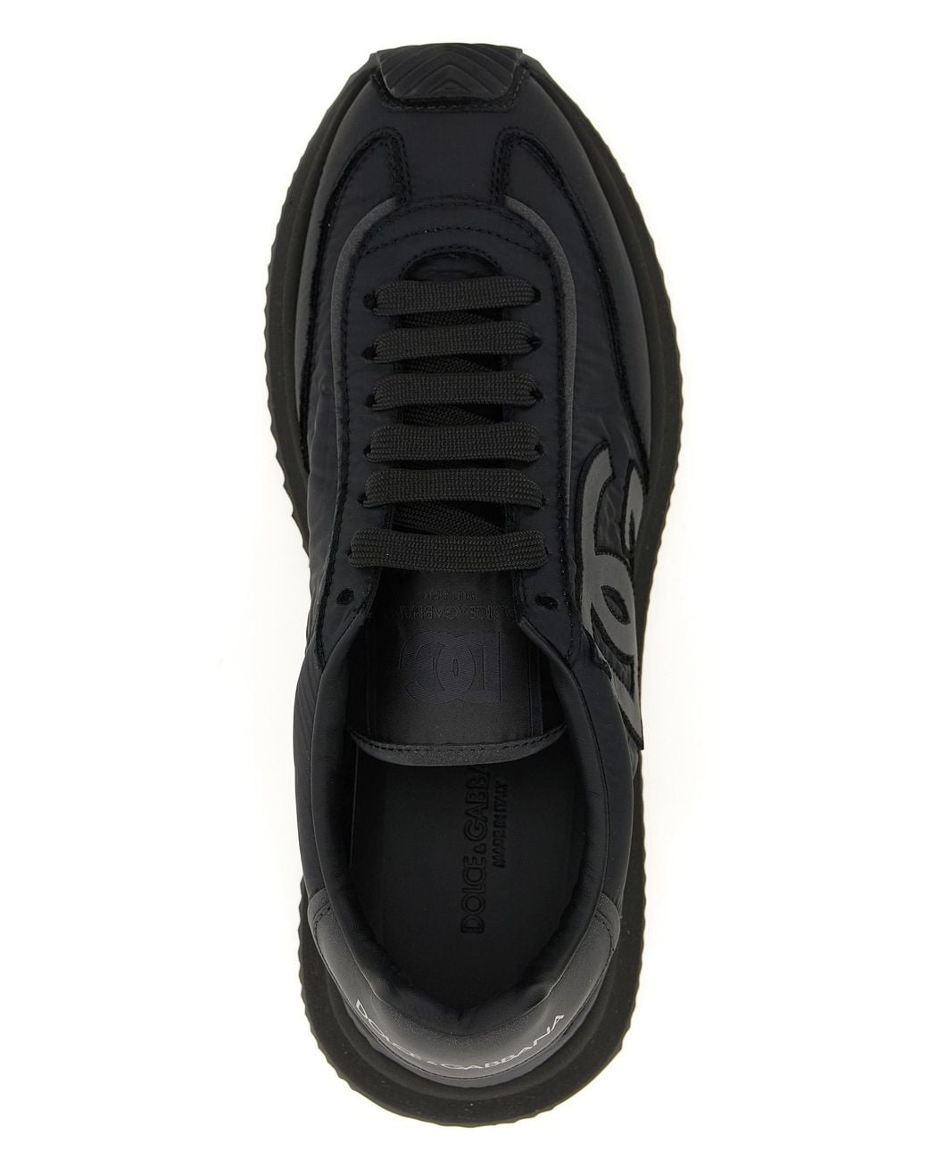 Dolce & Gabbana Black Dolce & Gabbana 'Dg Cushion' Sneakers for men