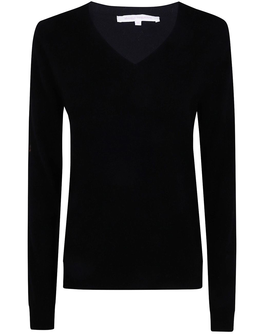 ABSOLUT CASHMERE Black "Alya" V Neck Sweater