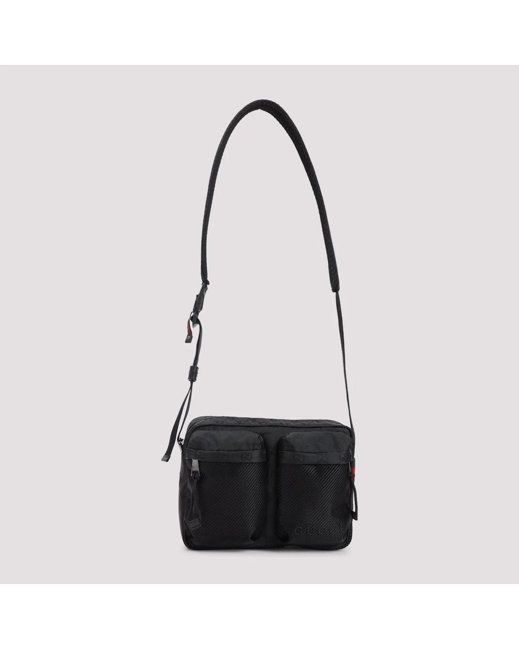 Gucci Black Nexus Small Crossbody Bag for men