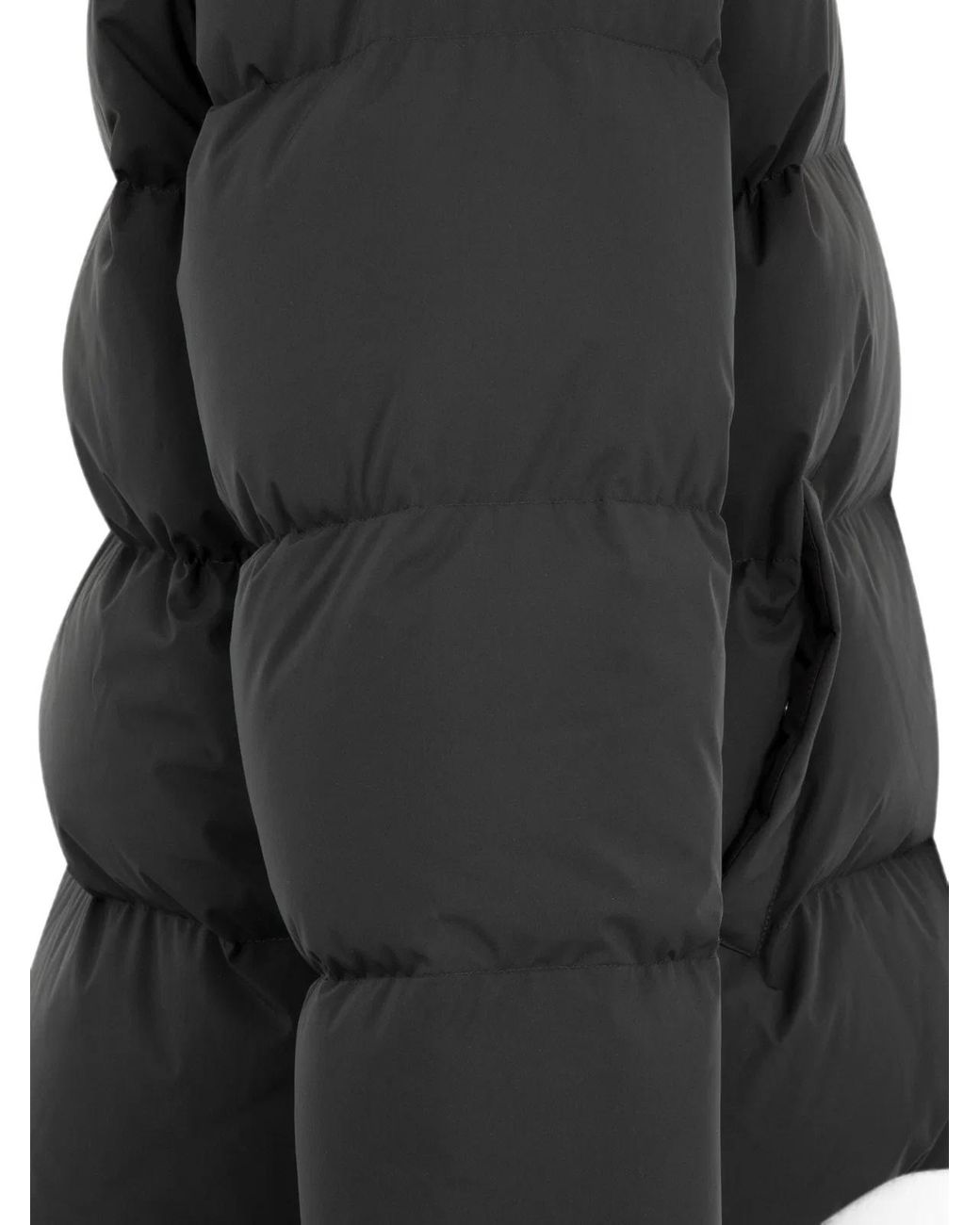 Saint Laurent Black Quilted High-Neck Jacket for men