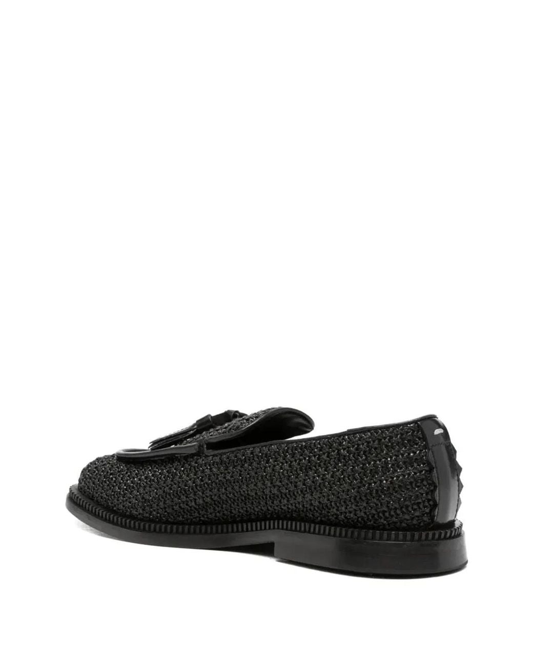 THE ANTIPODE Black "Riky" Slippers for men