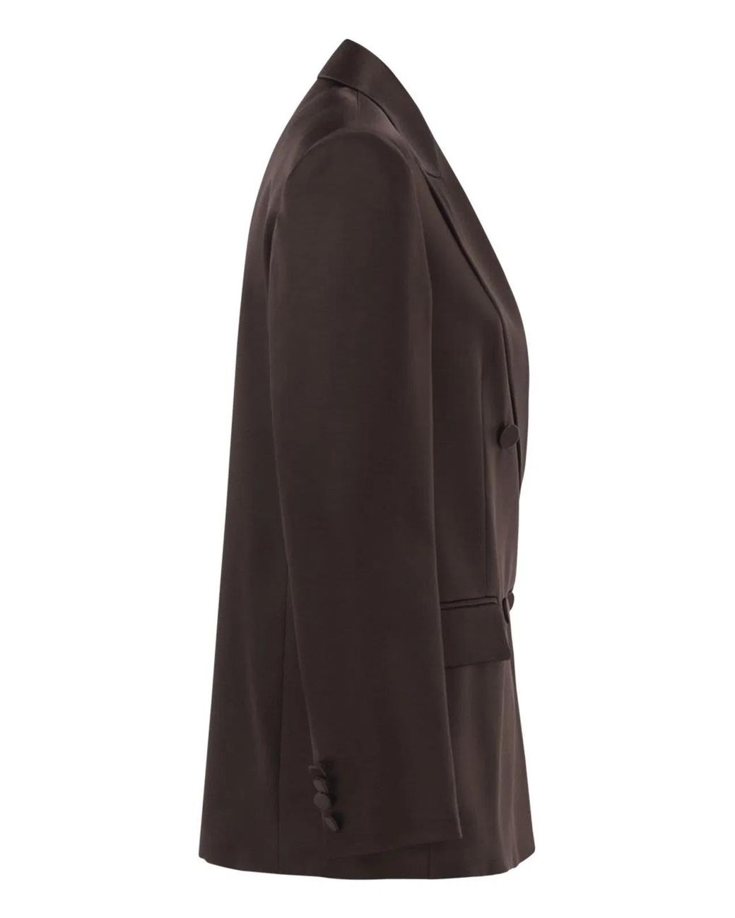 Max Mara Black Msearca – Double-Breasted Blazer