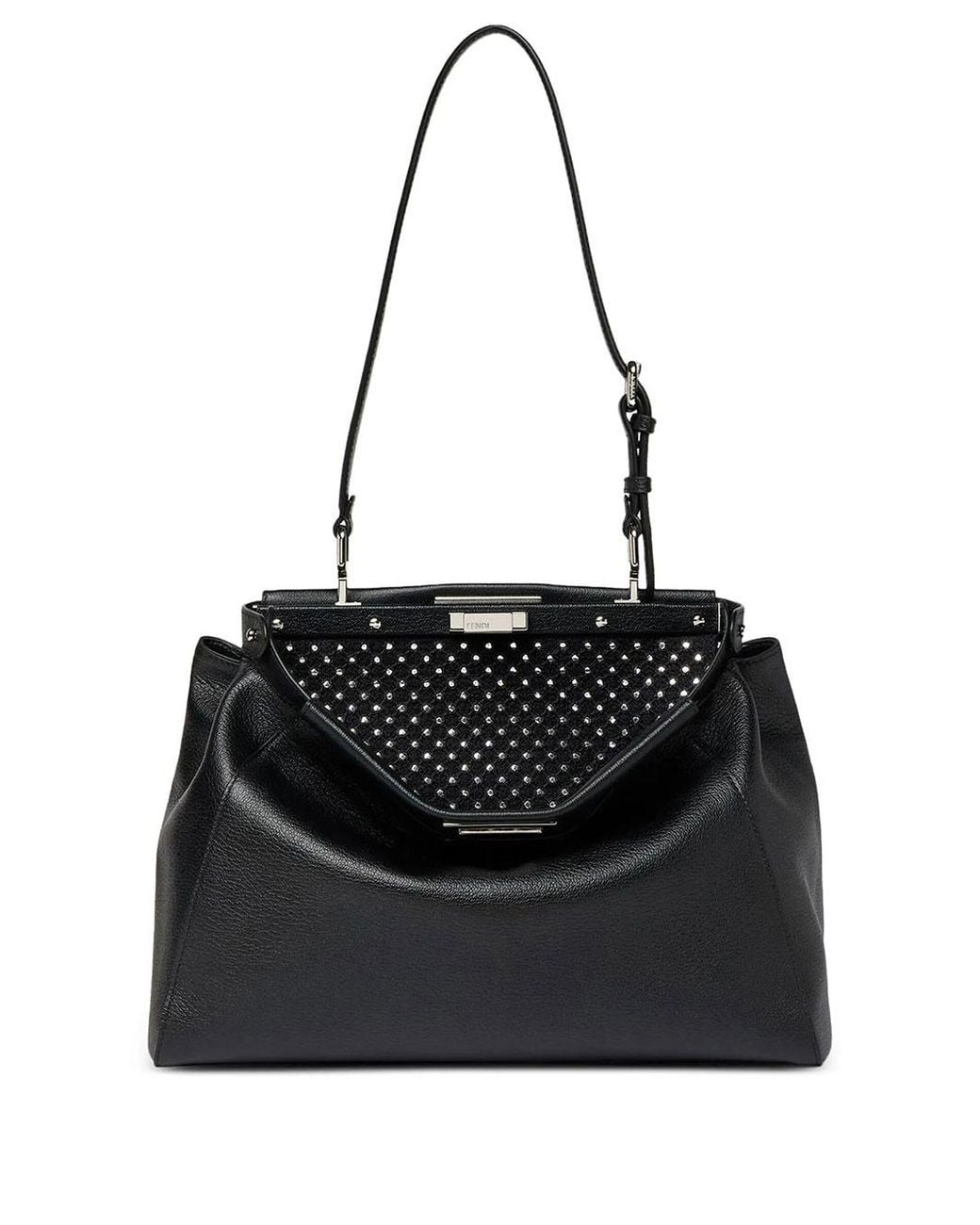 Fendi Black Borsa "My Peekaboo Medium"