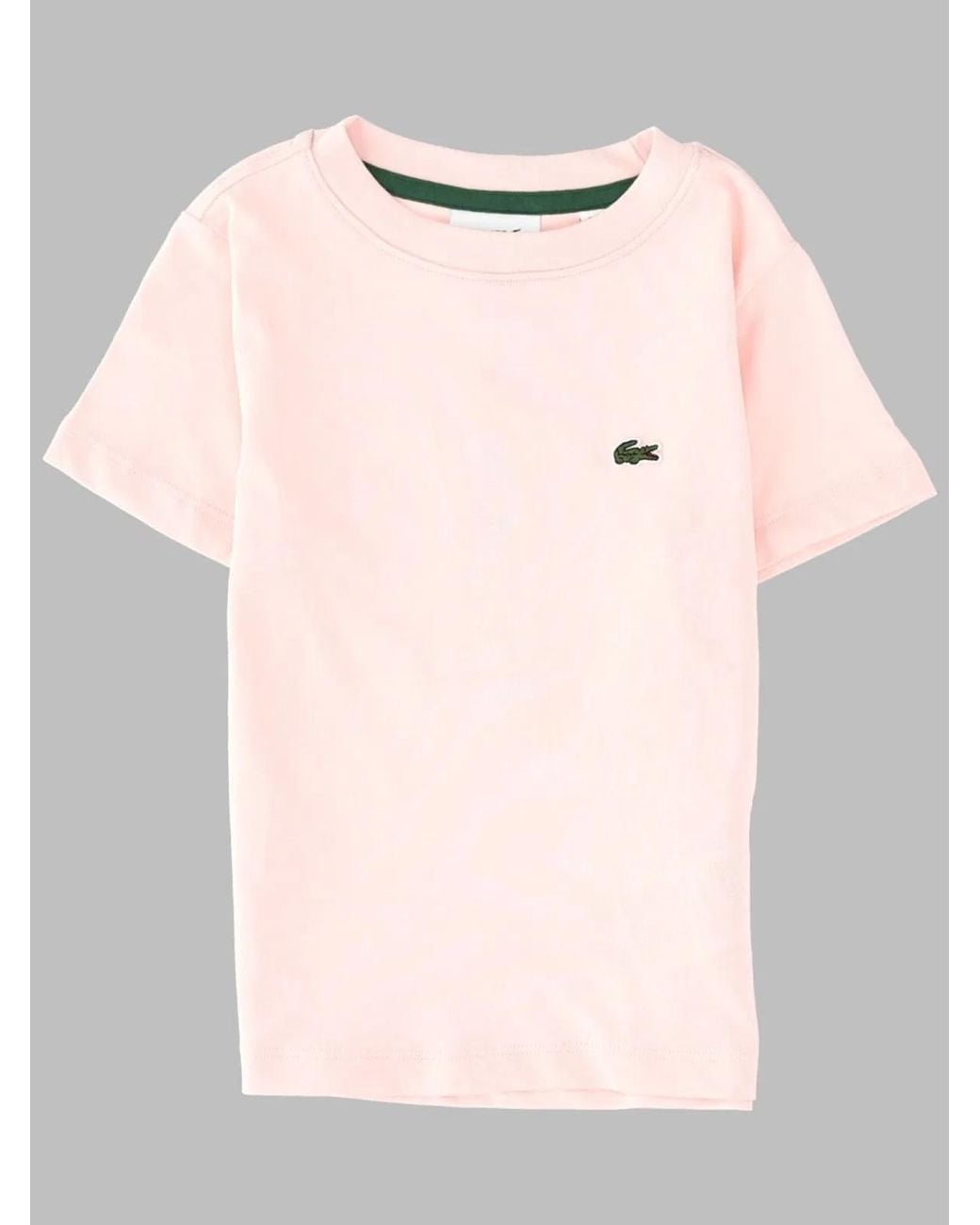 Lacoste Pink Lcb Core T-Shirt For Boys (Kids)