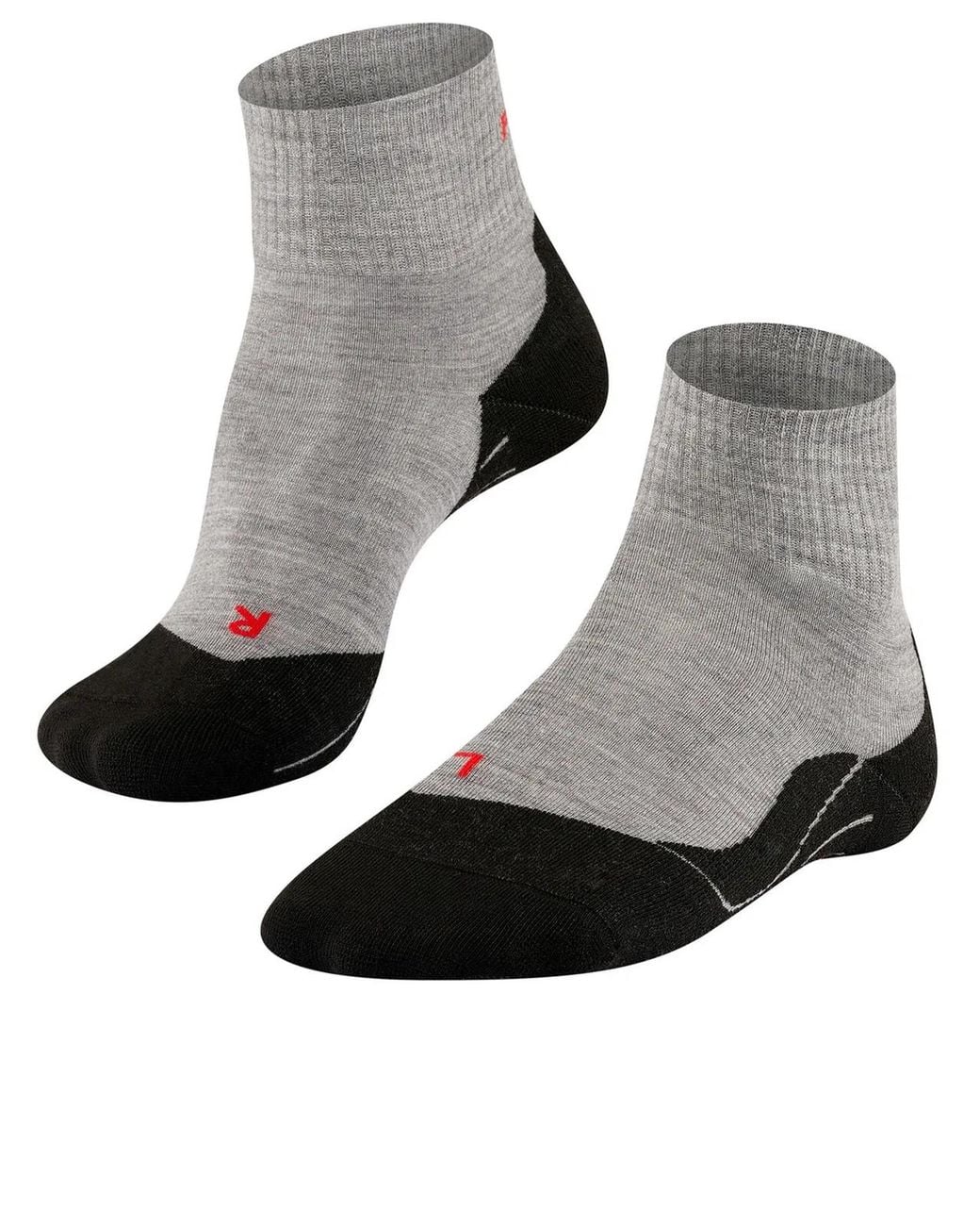 Falke Gray Tk5 Short Cool Trekking Socks for men
