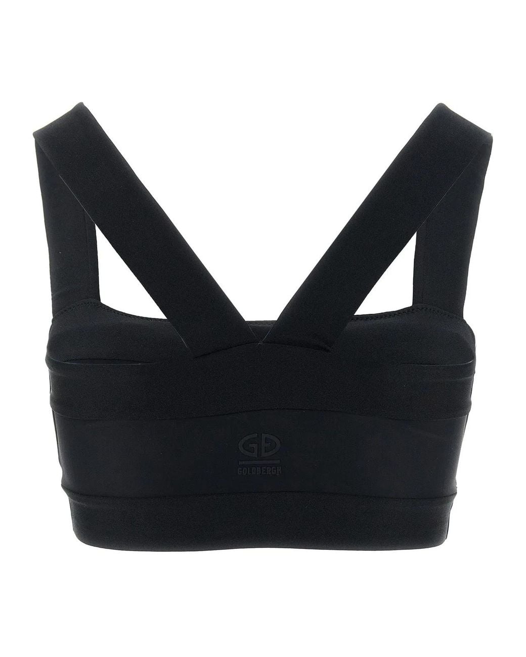 Goldbergh Black 'Plonge' Bikini Top