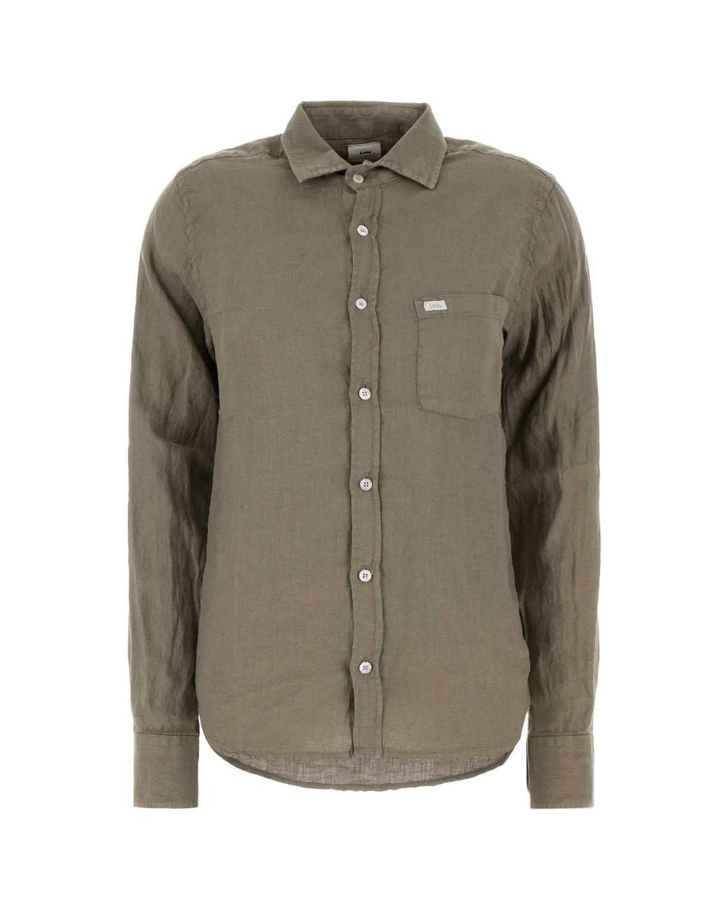 Lois Green Linen Shirt