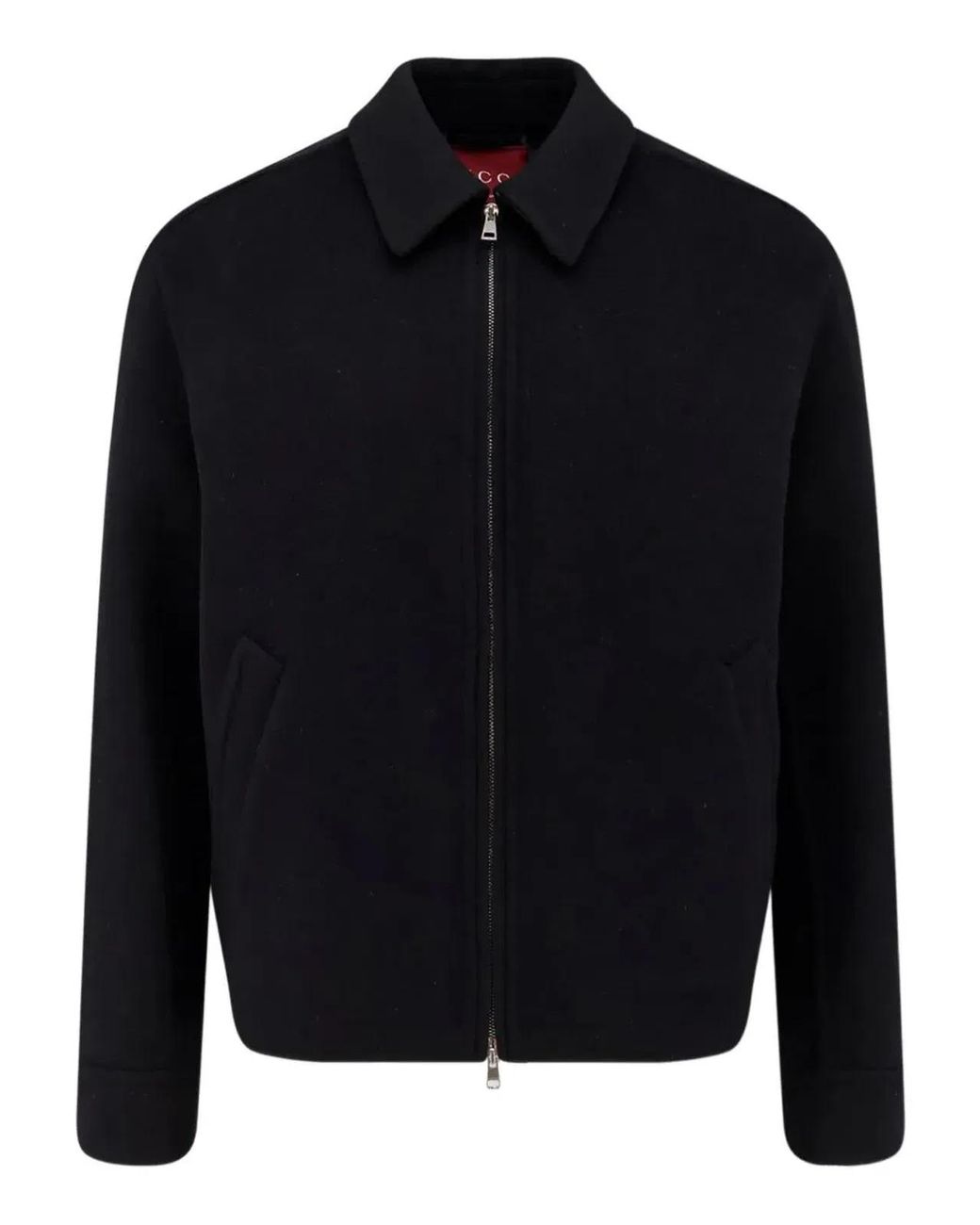 Gucci Blue Double Wool Jacket for men