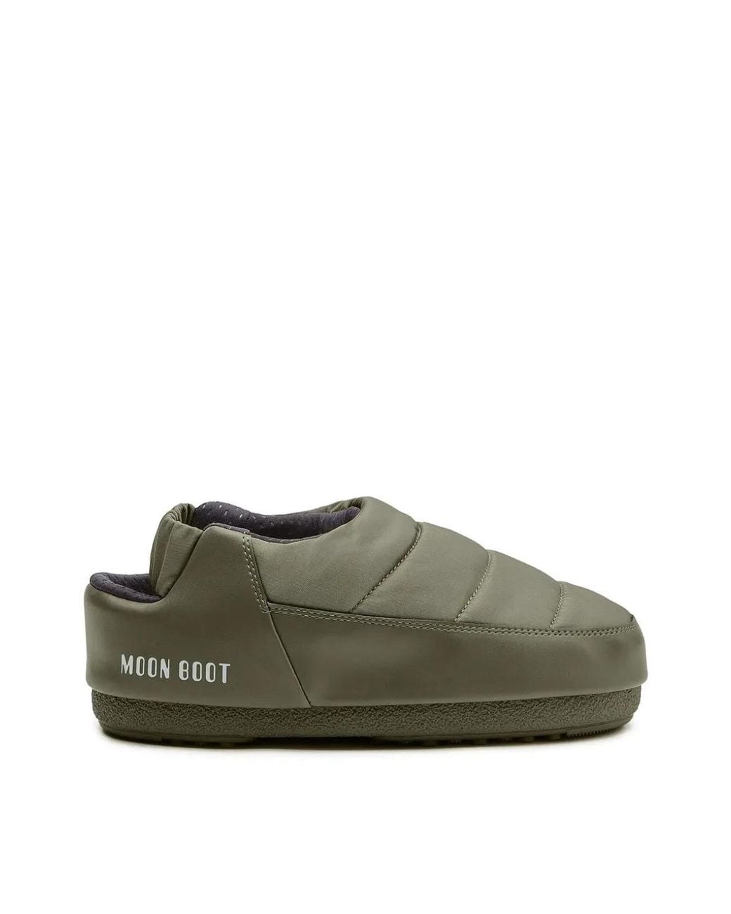 Moon Boot Green Evolution Logo Mules Sandals for men