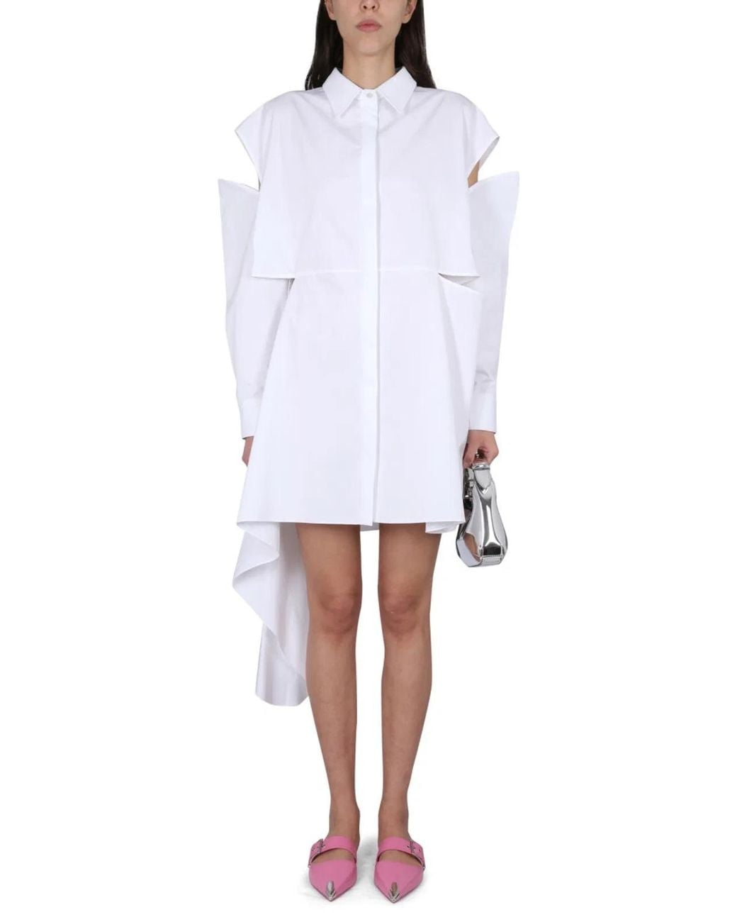 McQueen White Dress Day