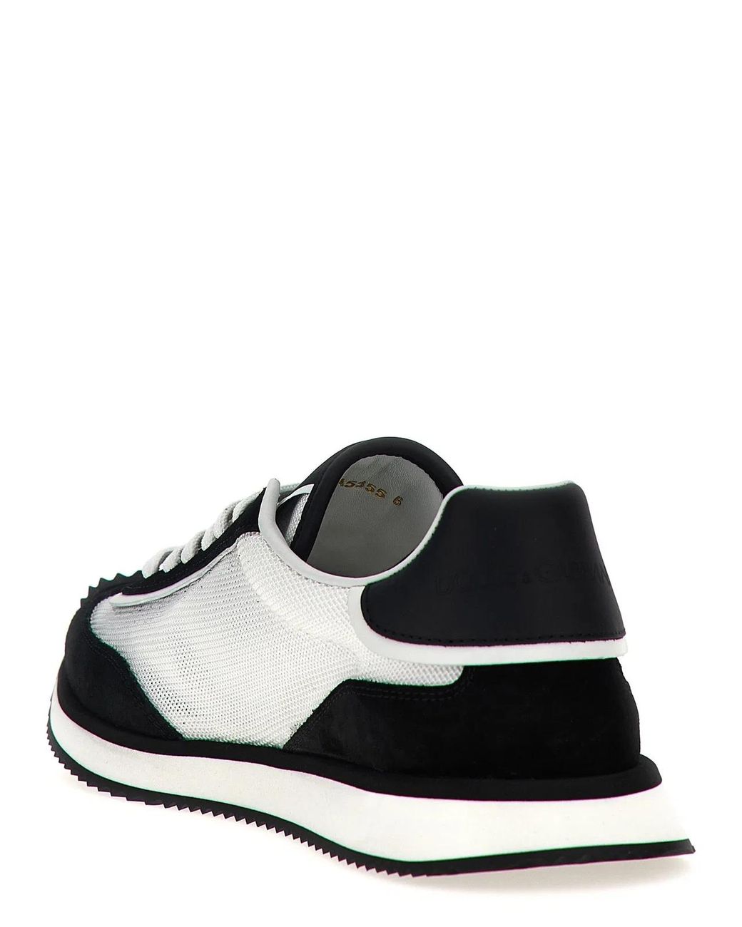 Dolce & Gabbana Black Dolce & Gabbana 'Dg Cushion' Sneakers for men