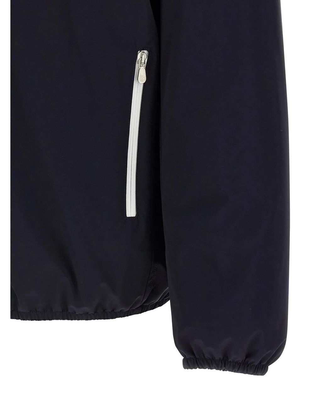 Brunello Cucinelli Blue Polyamide Shell Jacket Clothing for men