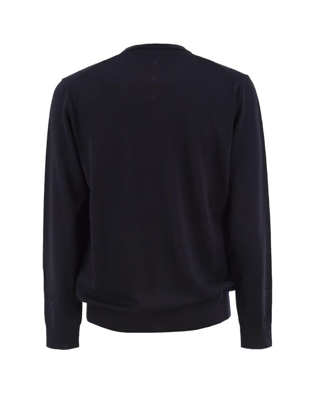 Premiata Blue Merino Wool Crew-Neck Jumper for men