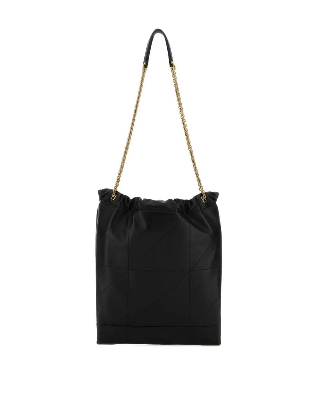 Saint Laurent Black Jamie Leather Pouch