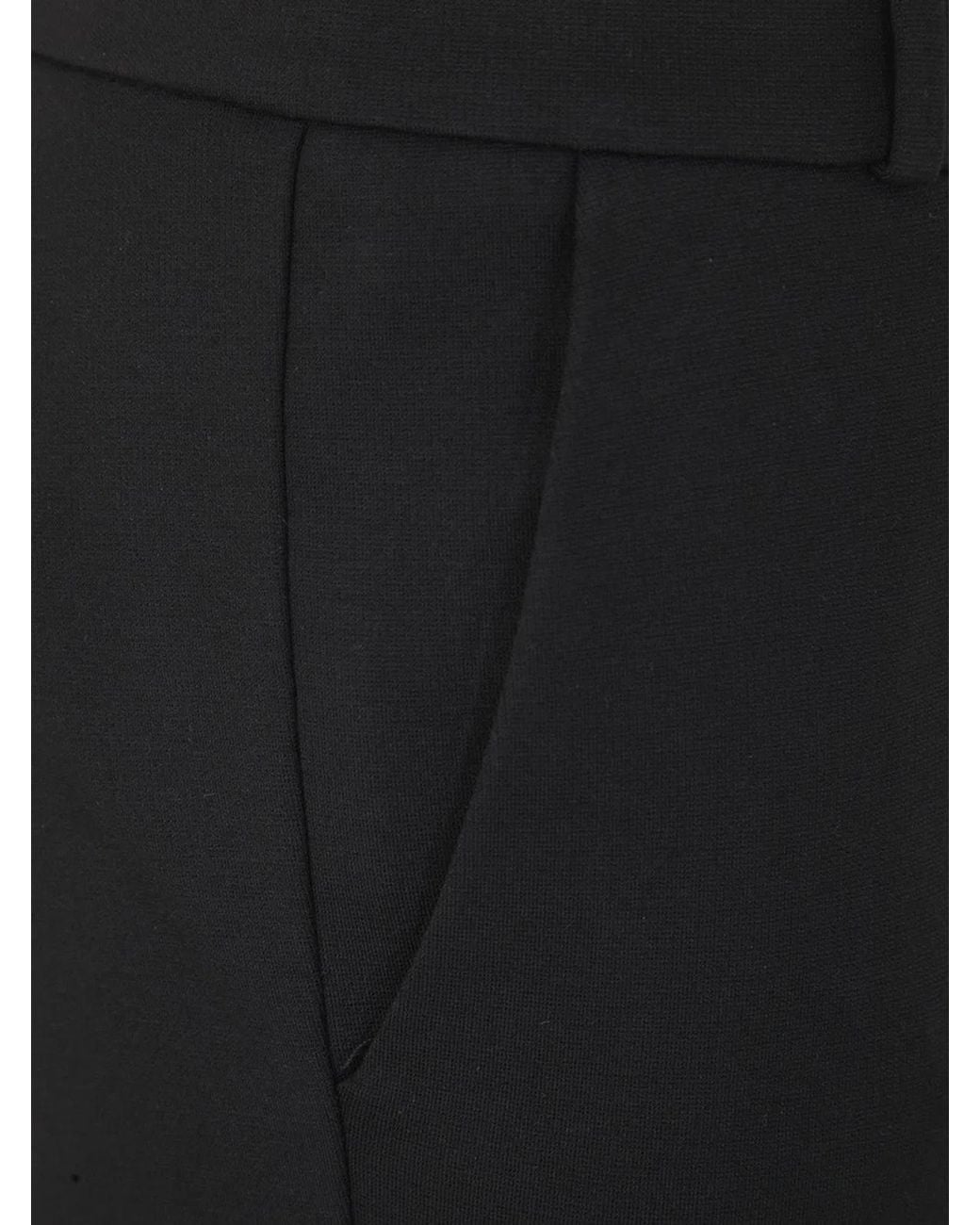 Kiltie Black Floretta Flared Trousers