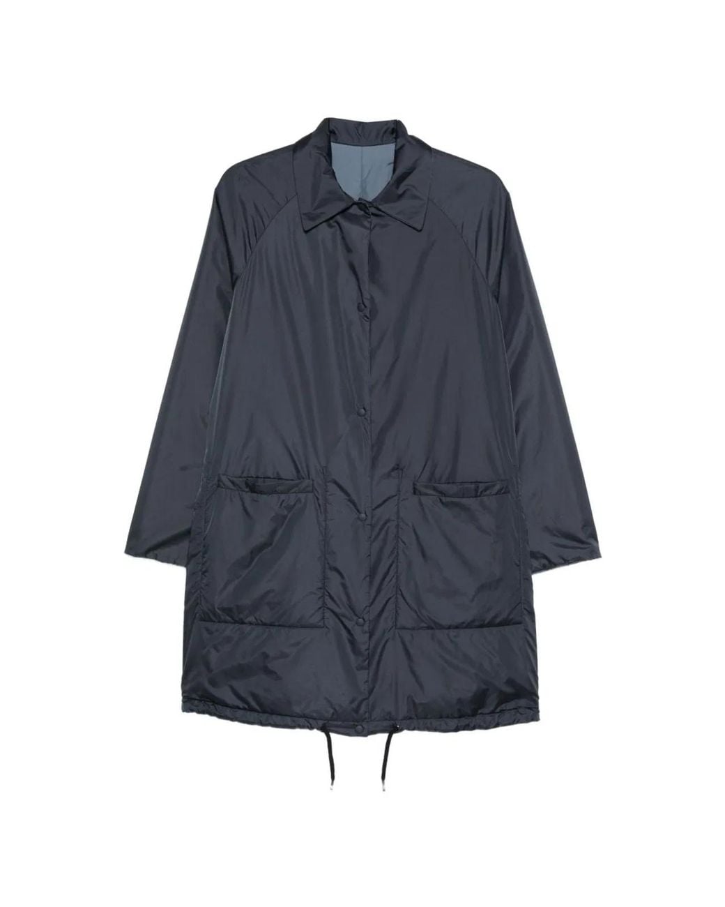 Aspesi Blue Polyamide Shirt