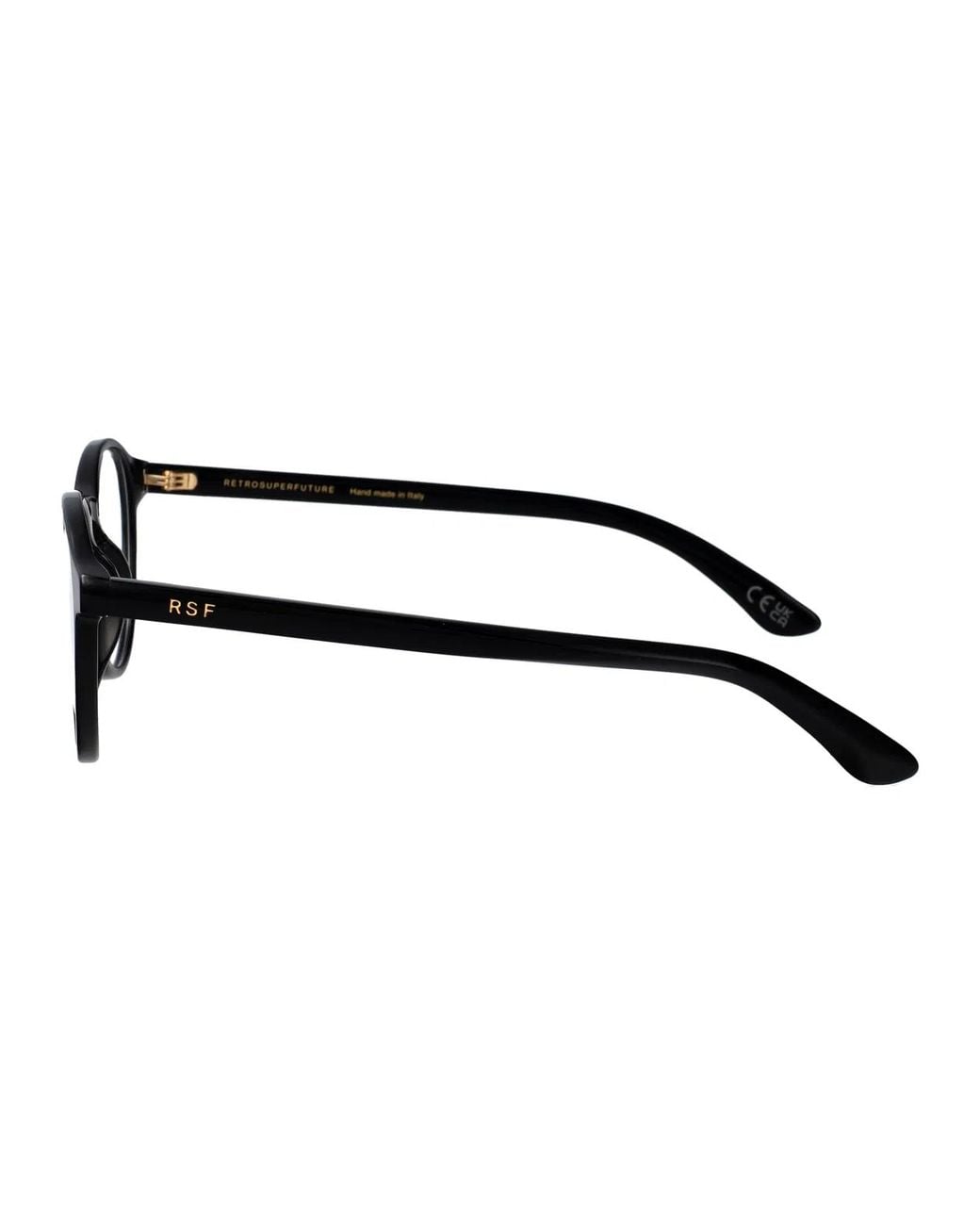 Retrosuperfuture Black Acetate Glasses