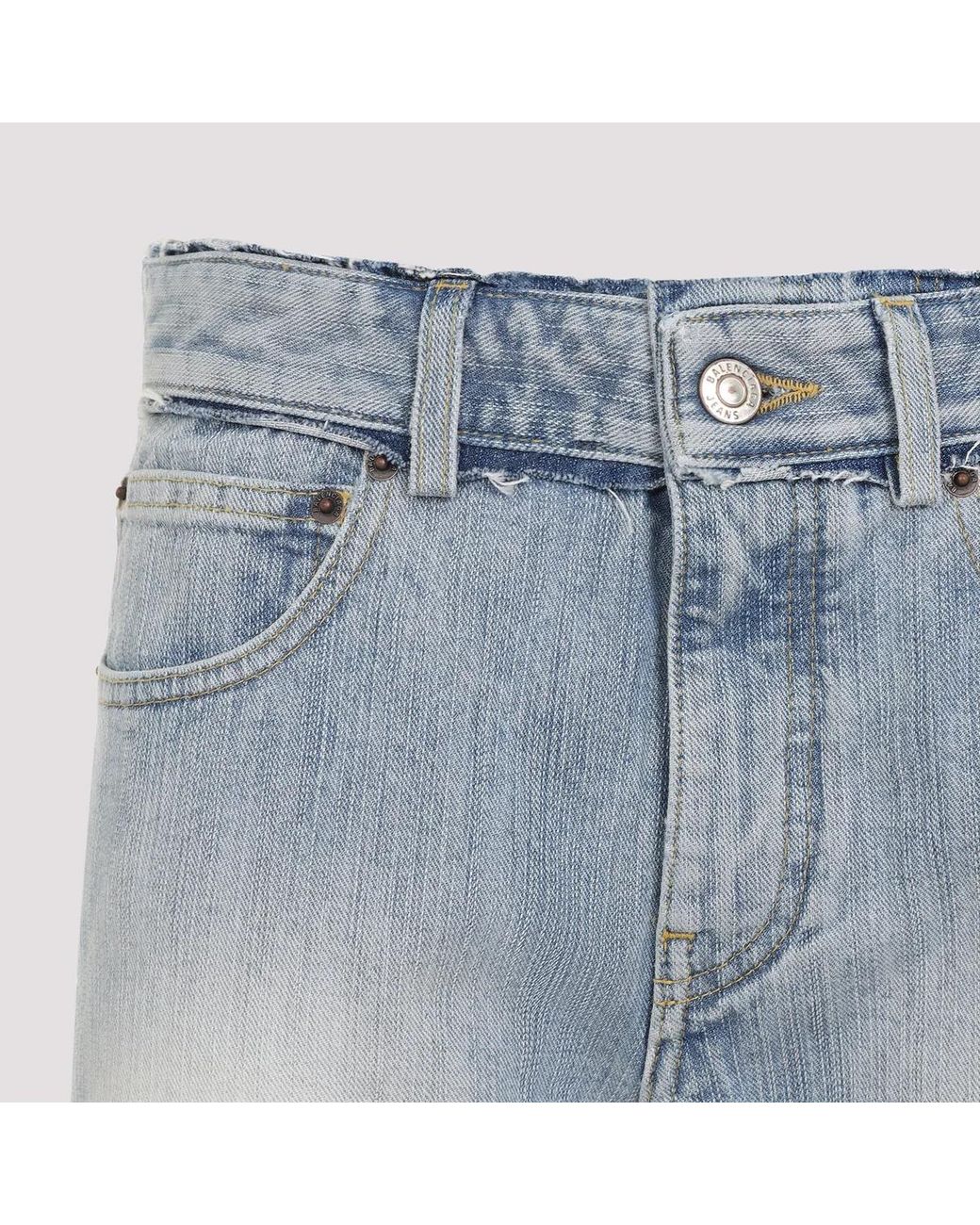 Balenciaga Blue Denim Jeans