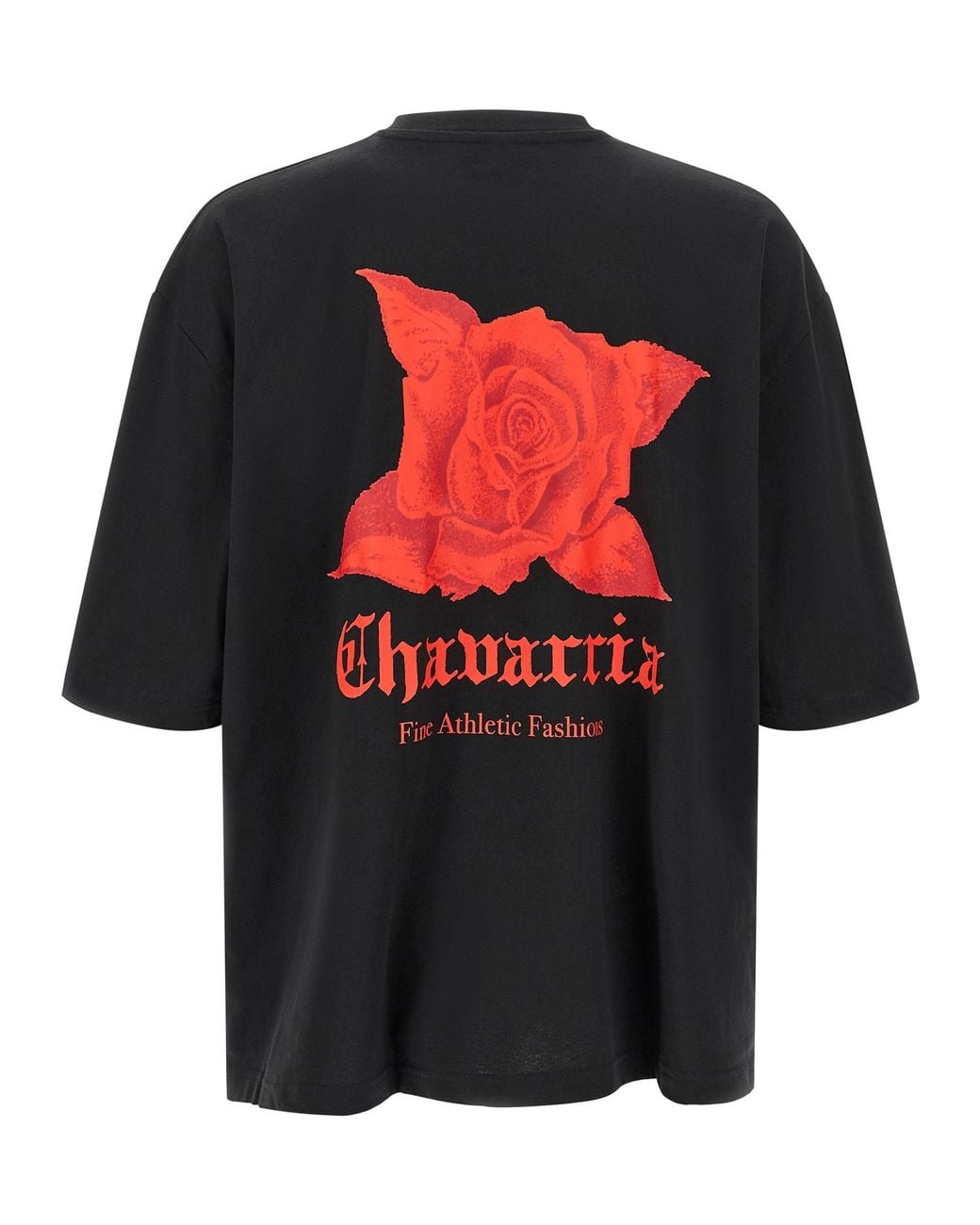 Adidas Originals Black Willy Chavarria X Adidas 'Rose' T-Shirt for men