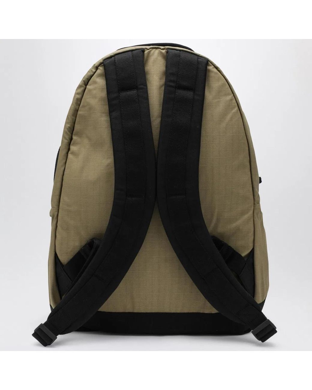 Stone Island Green Military Cotton Ripstop Backpack for men