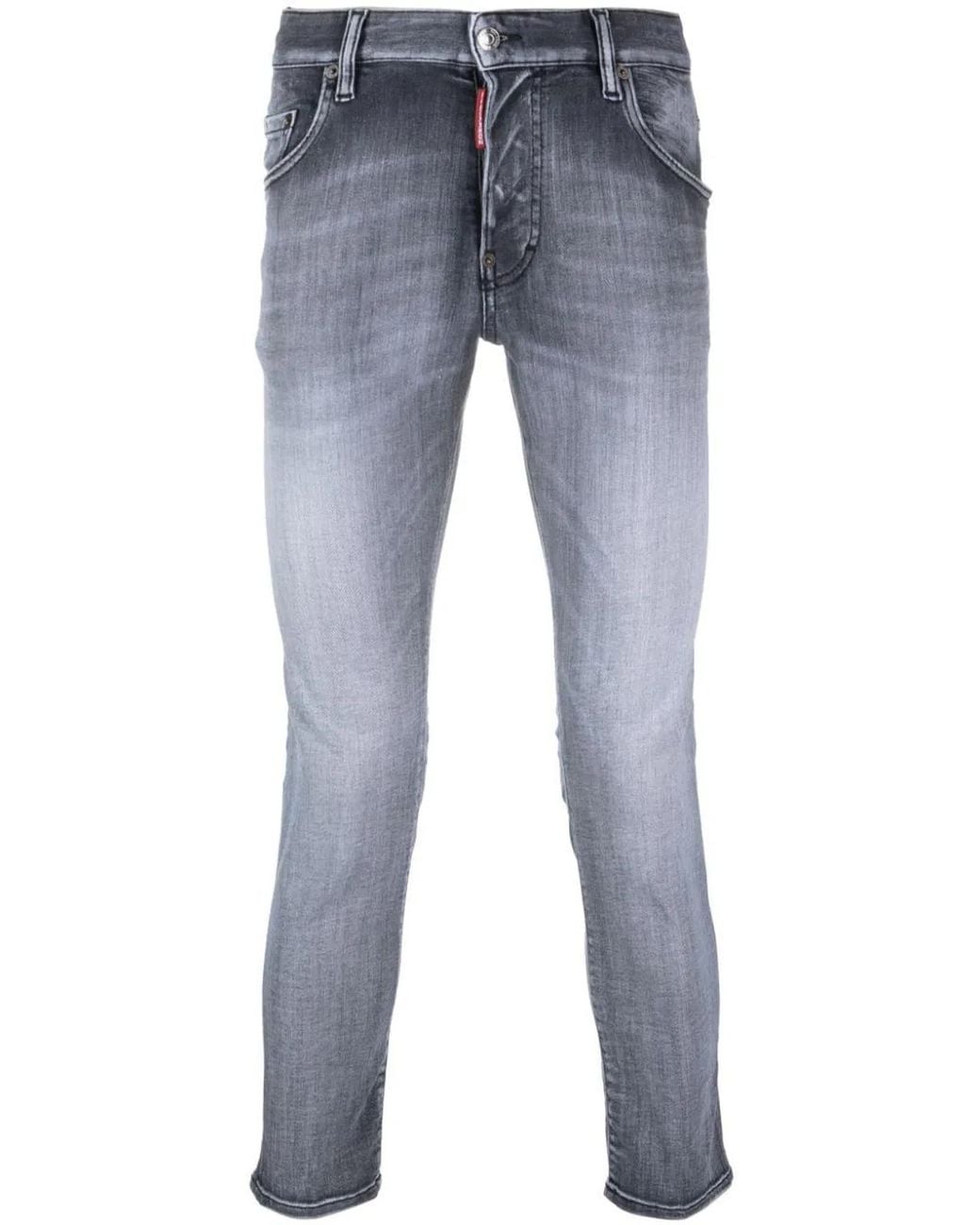 DSquared² Blue Pants 5 Pockets Skater for men