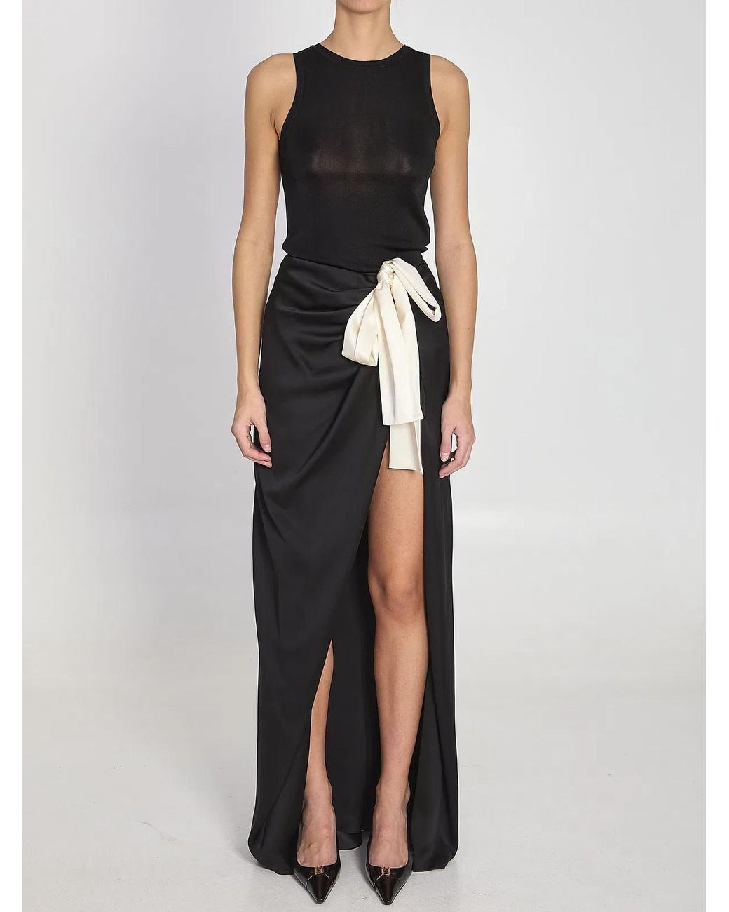 Saint Laurent Black Tank Top