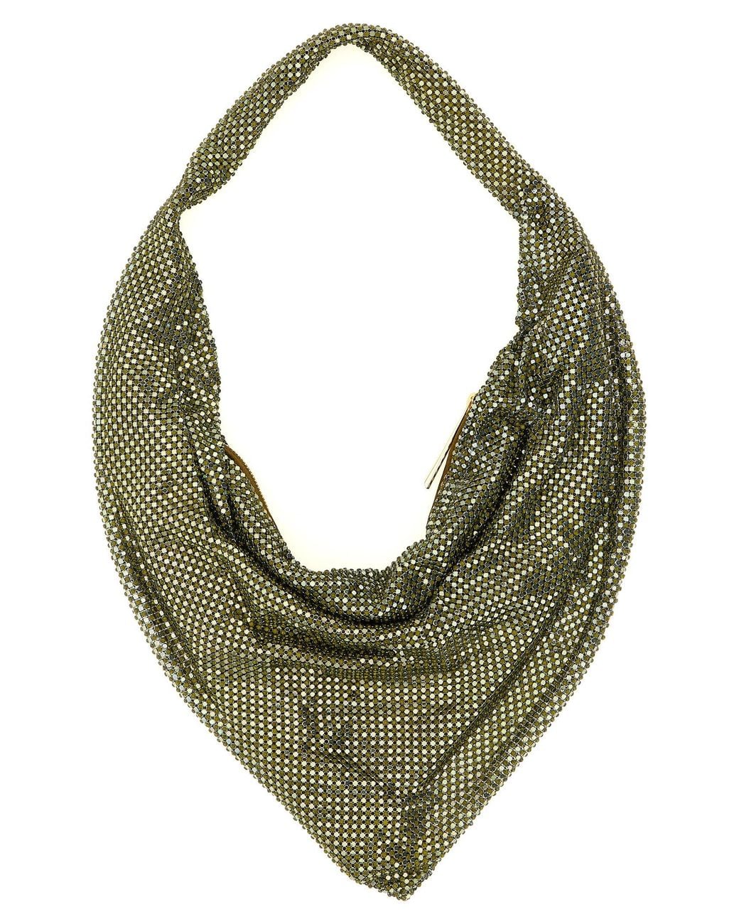 Benedetta Bruzziches Green 'Ursula' Shoulder Bag