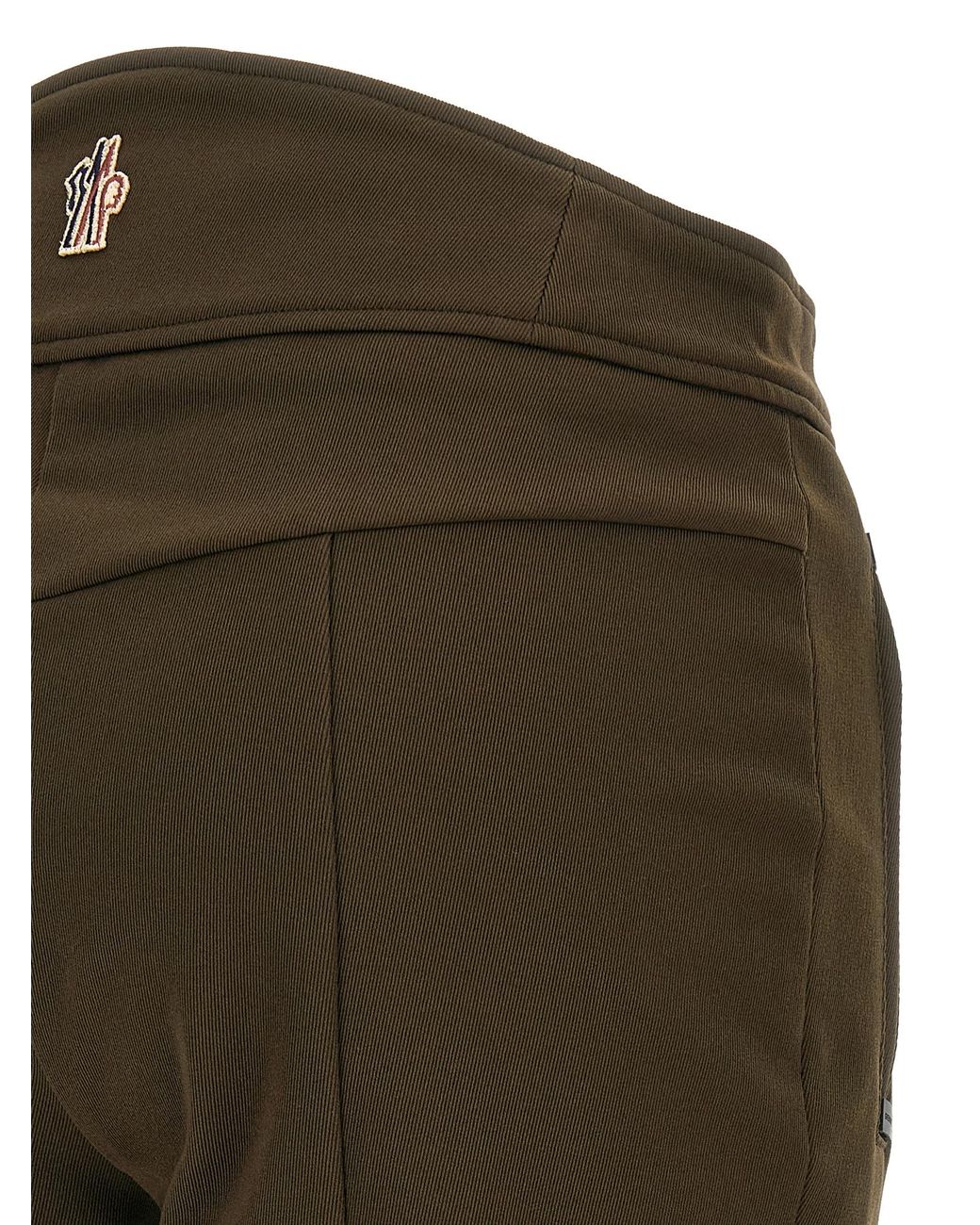 Moncler Gray Technical Twill Pants