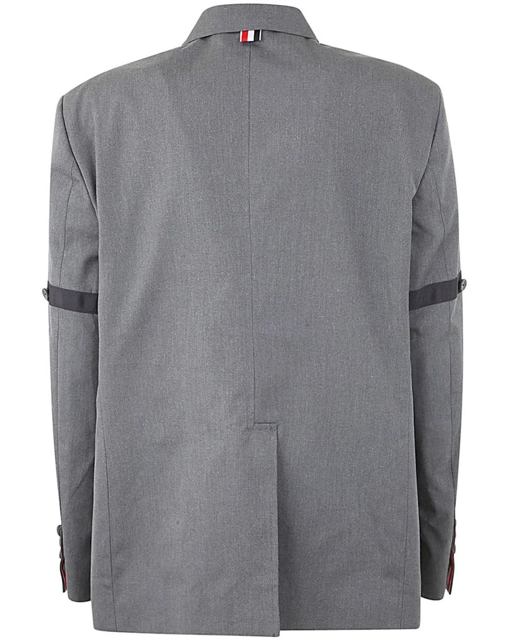 Thom Browne Black Unstructured Straight Fit Sb S/C With Gg Armband for men