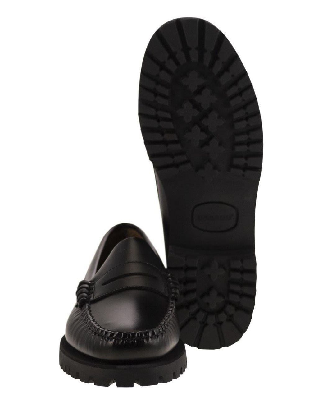 Sebago Black Mocassini Donna Dan Lug