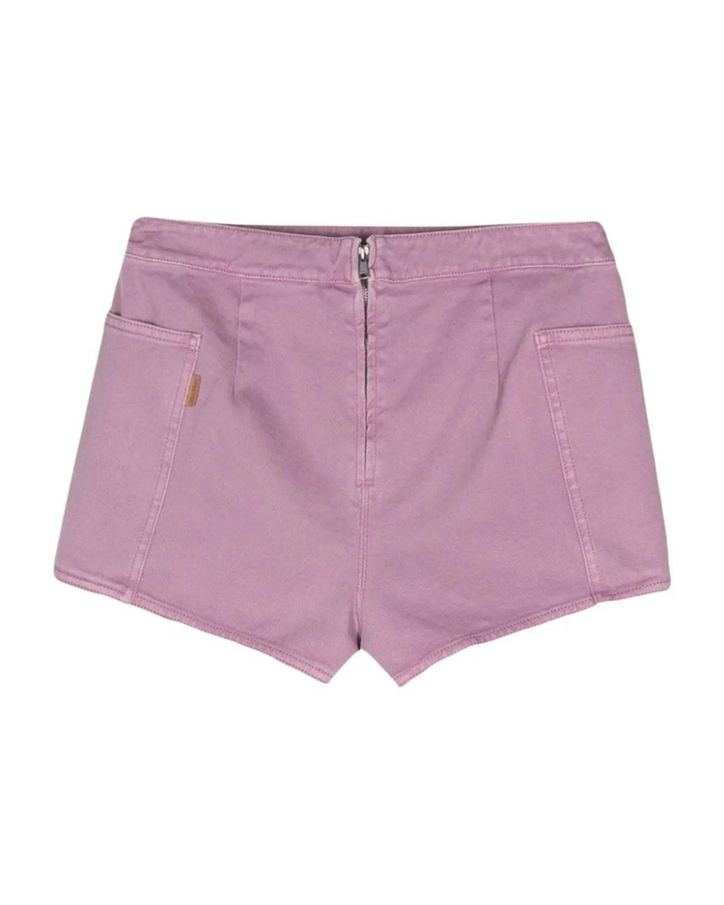 Max Mara Purple Mini Alibi Shorts