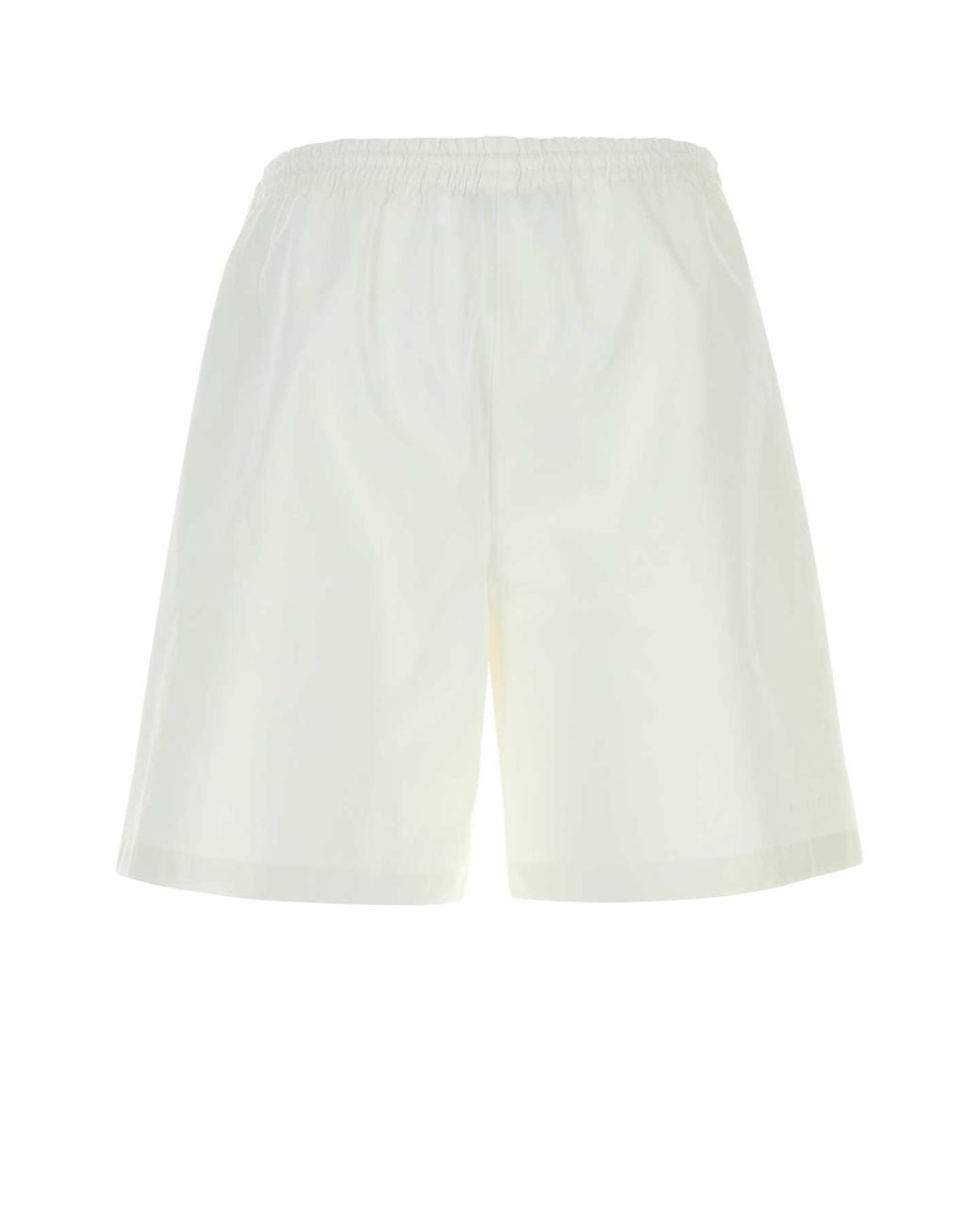 Gucci White Cotton Bermuda Shorts for men