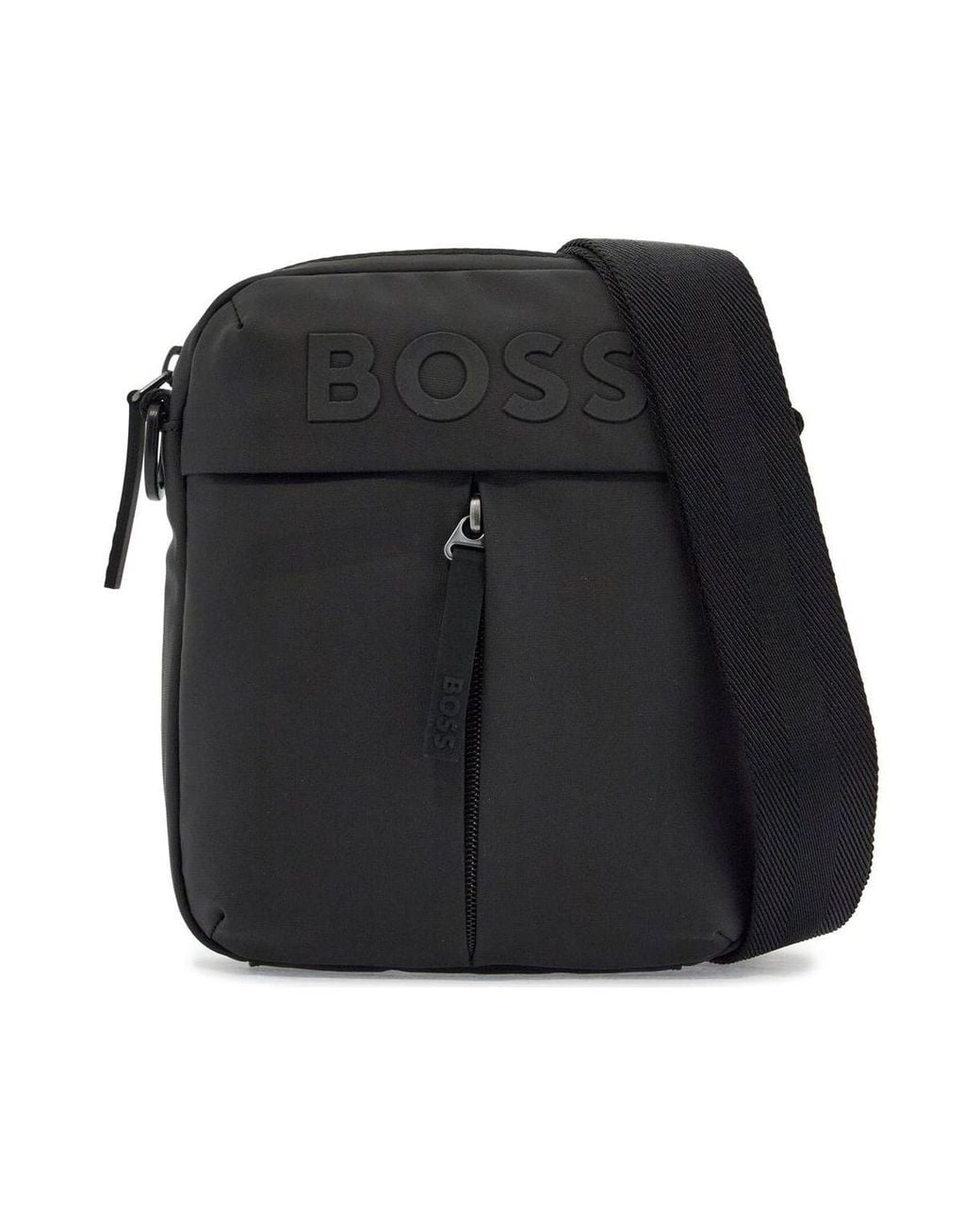 Boss Black Shoulder Bag for men