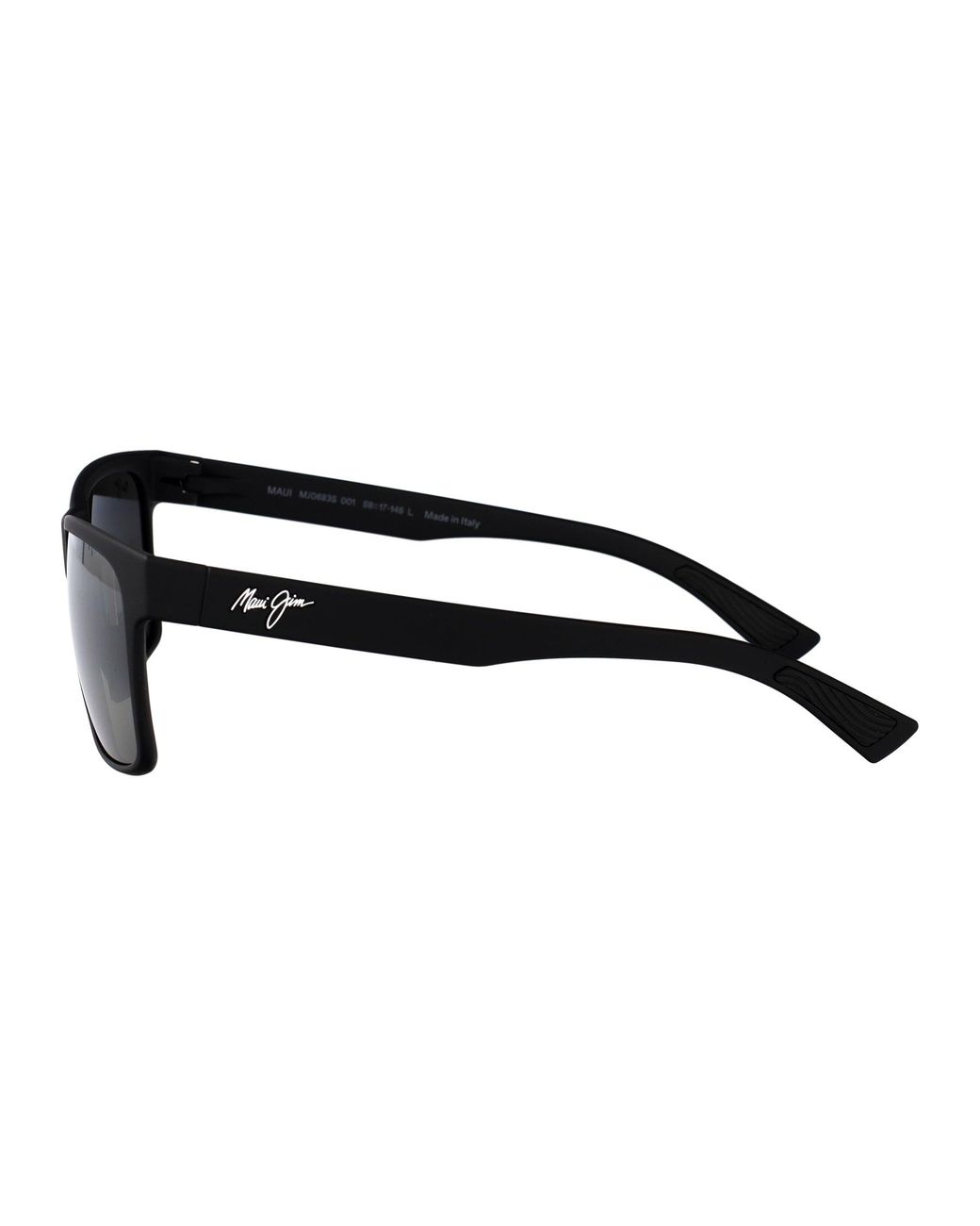 Maui Jim Black Squared Sunglasses 683 02 03 for men