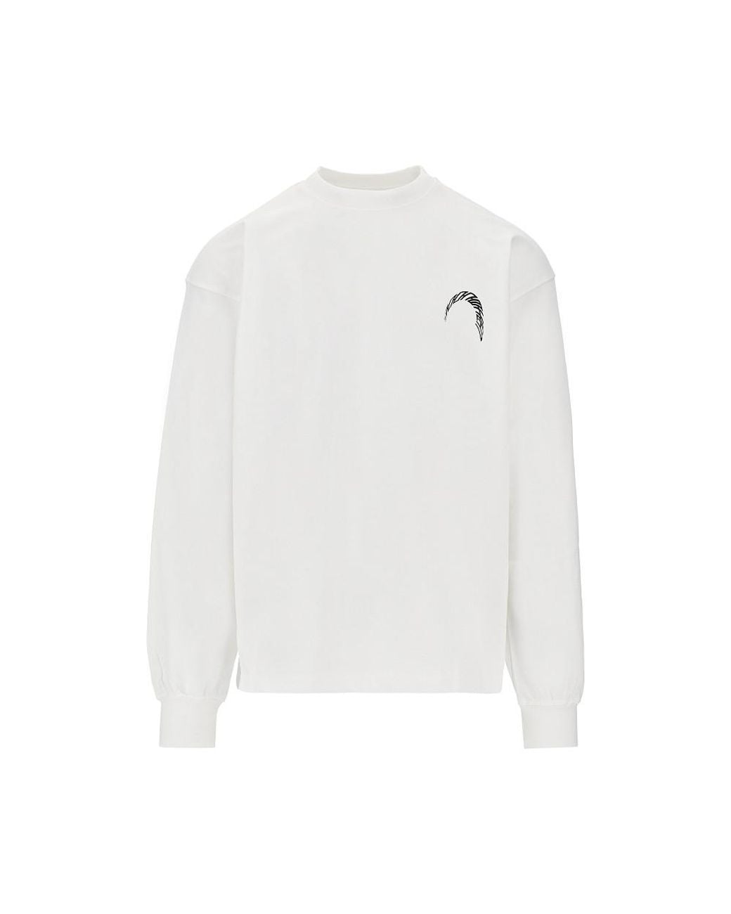 Woodbird White Wbbeam Long-Sleeved T-Shirt for men