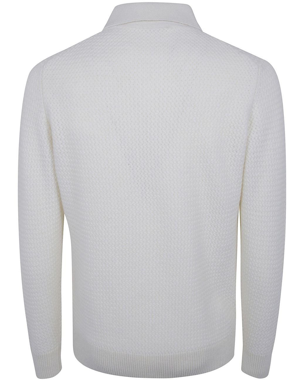 FILIPPO DE LAURENTIIS White Polo Neck Sweater for men