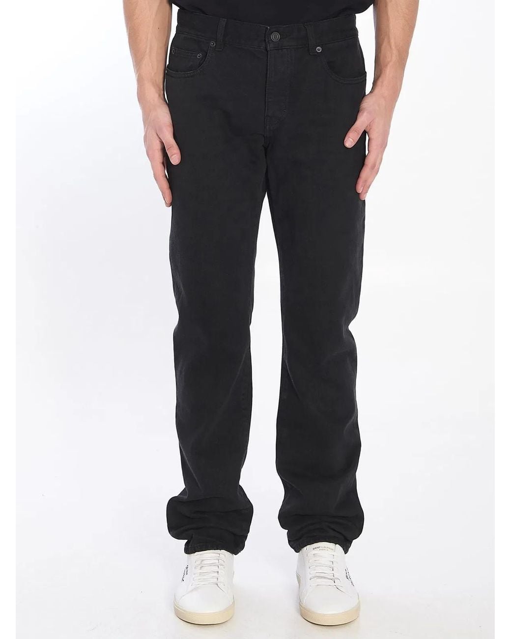 Saint Laurent Black Slim-Fit Jeans for men