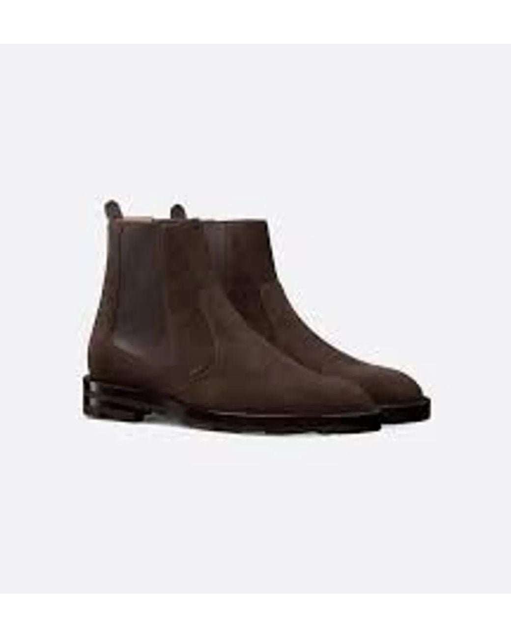 Dior Brown Regency Chelsea Boot for men