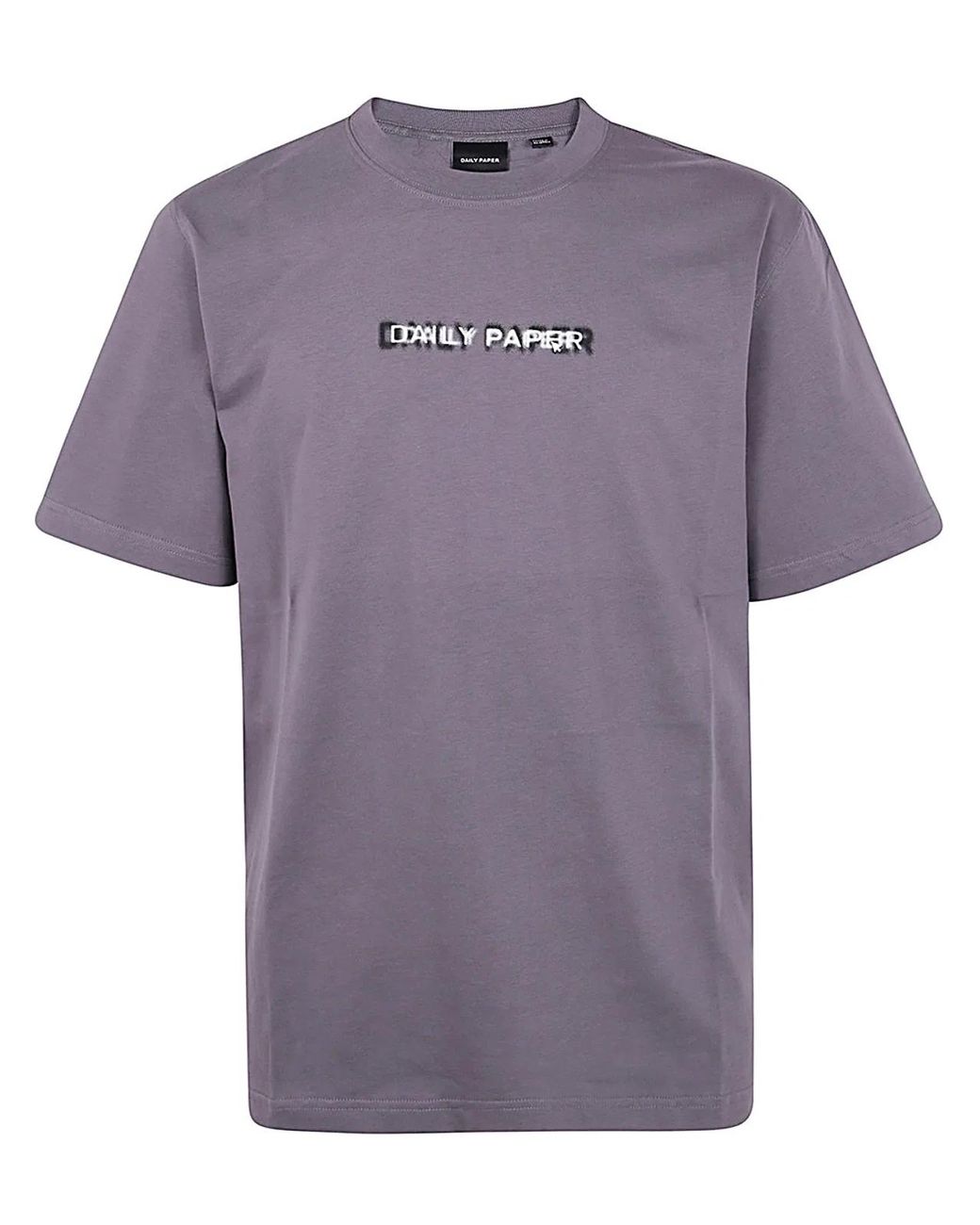 Daily Paper Purple Click Boxy Ss T Shirt for men