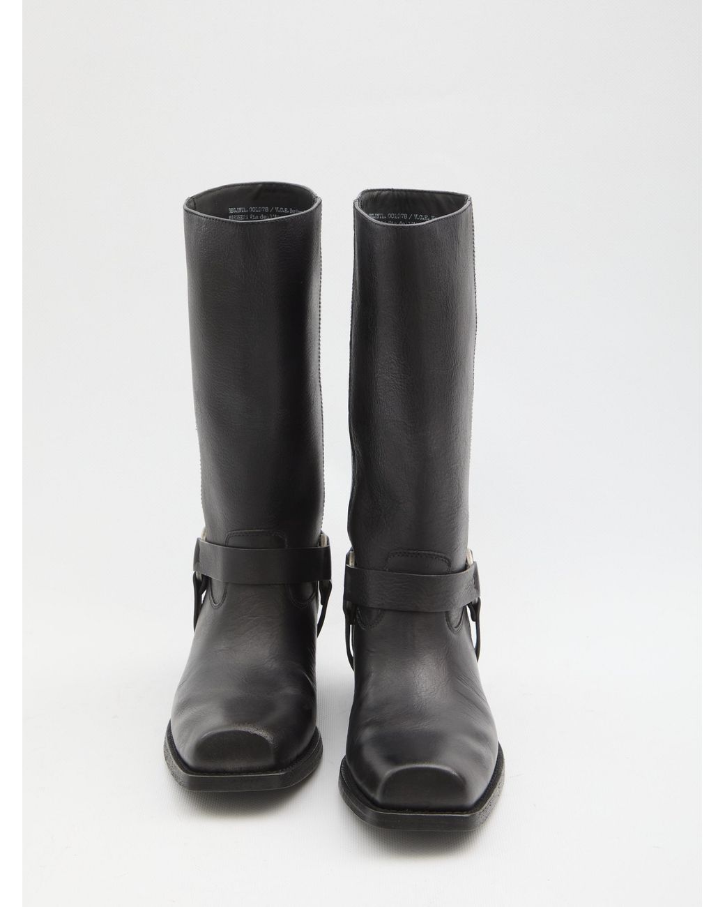 Golden Goose Deluxe Brand Black Stivali Biker Alti Donna