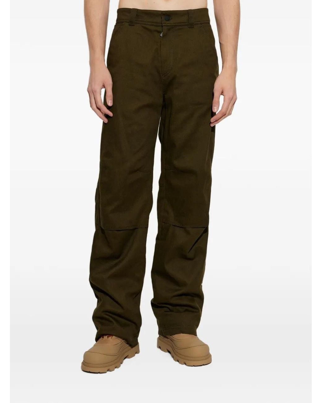 Moncler Green Trousers for men