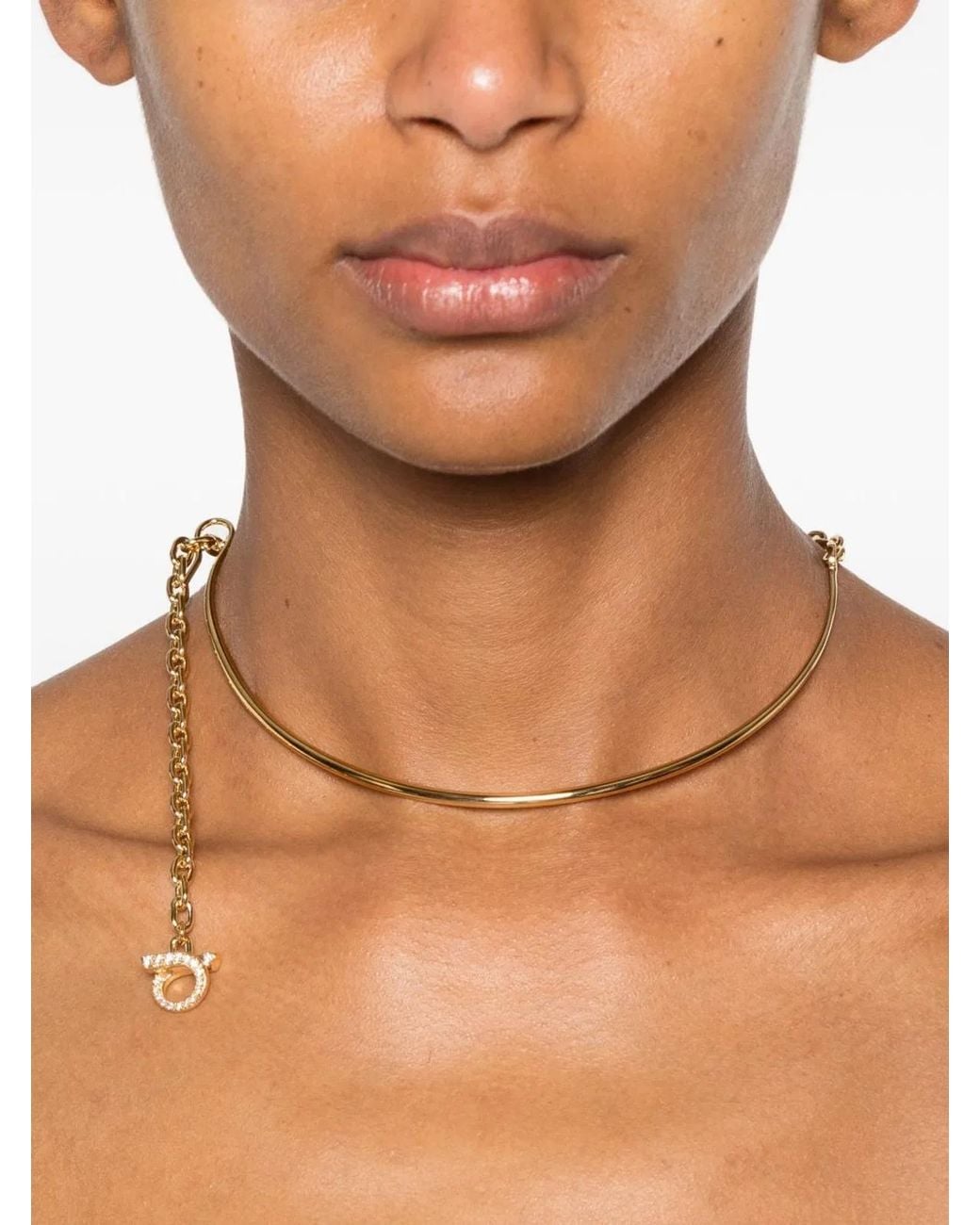 Ferragamo White Brass Jewelry