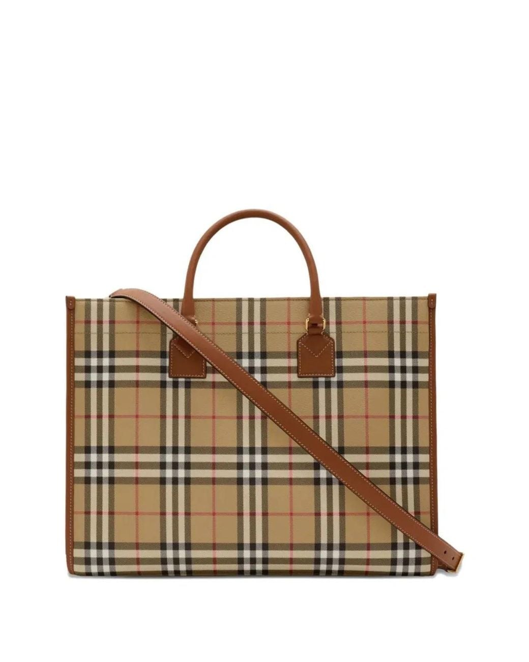 Burberry Brown Medium Freya Tote