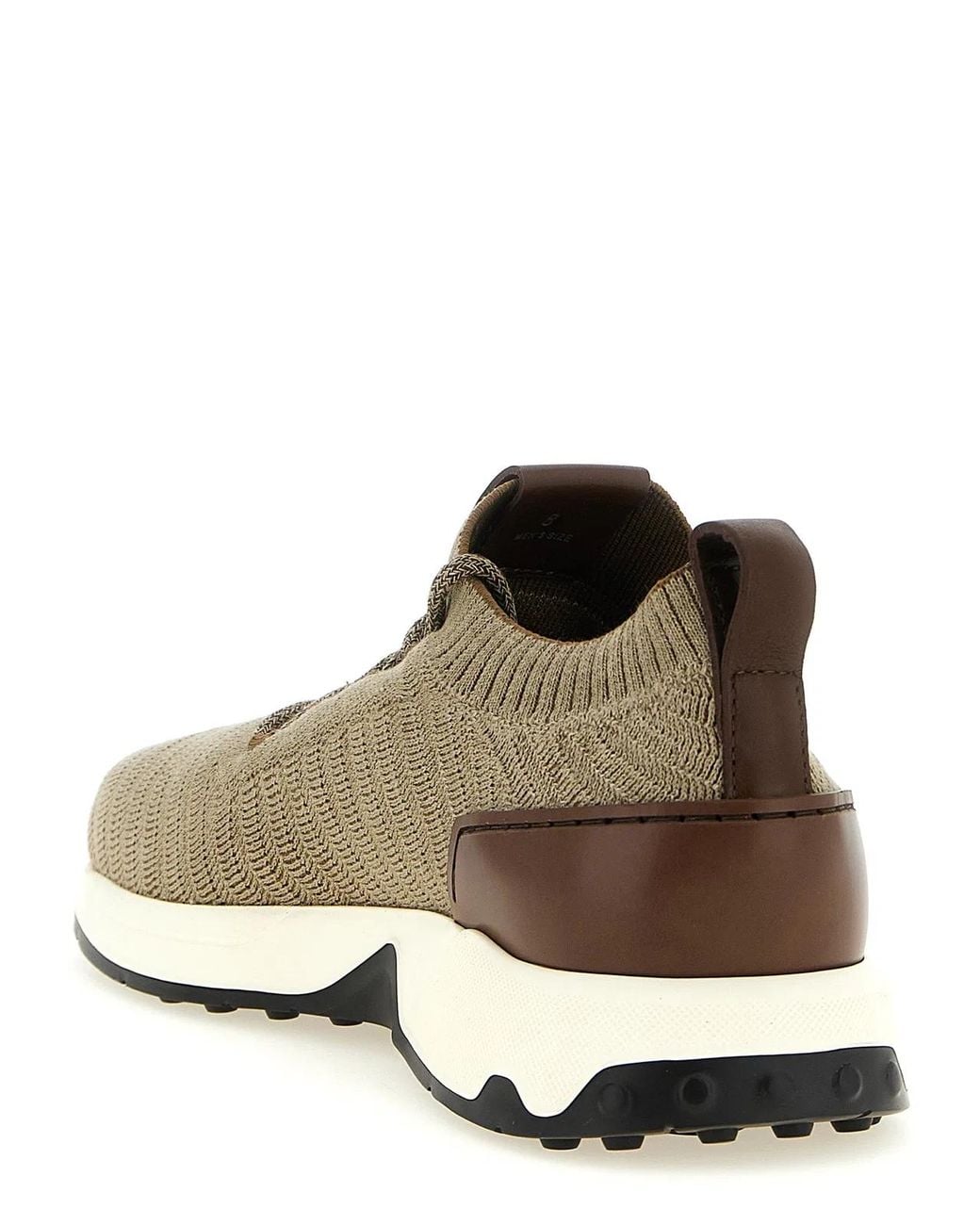Tod's Brown 'Socks' Sneakers for men