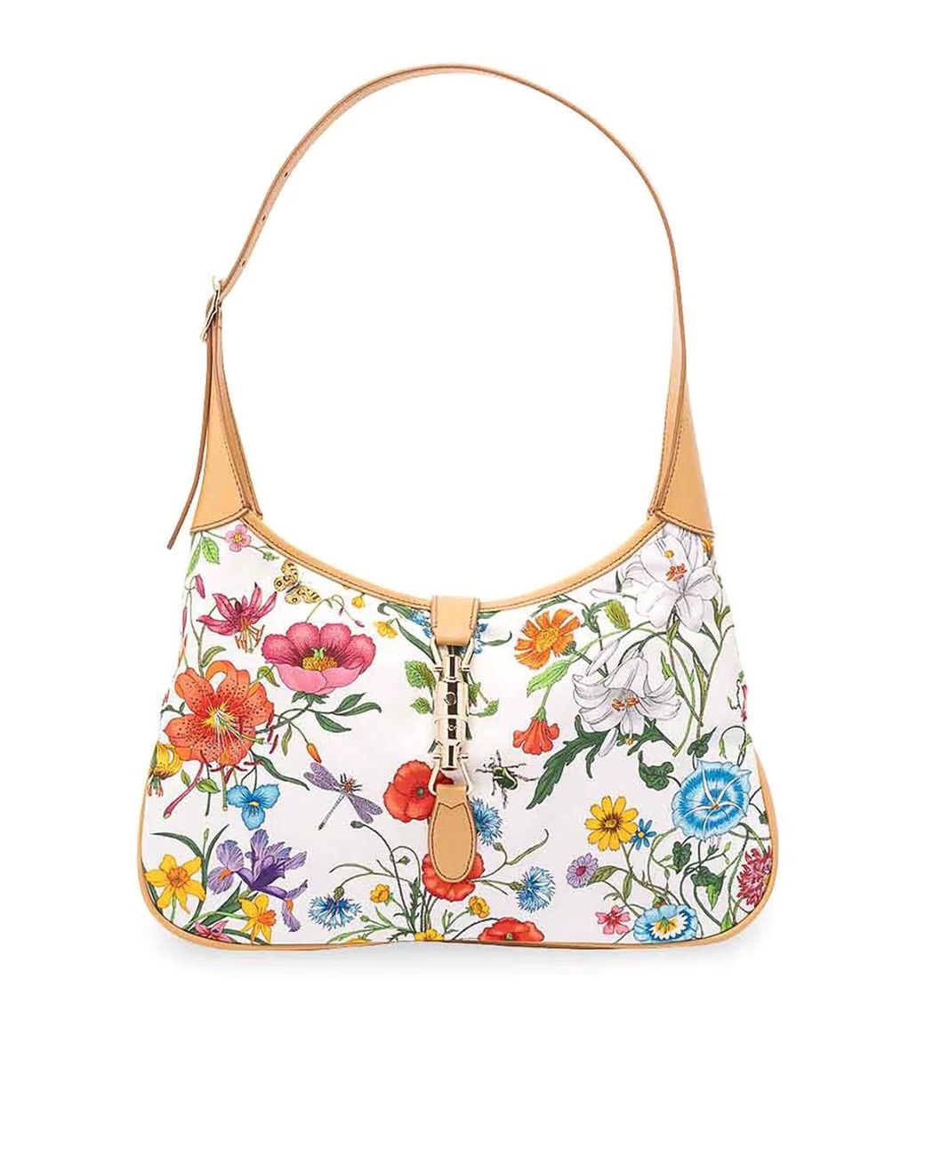 Gucci White 'Jackie 1961' Shoulder Bag