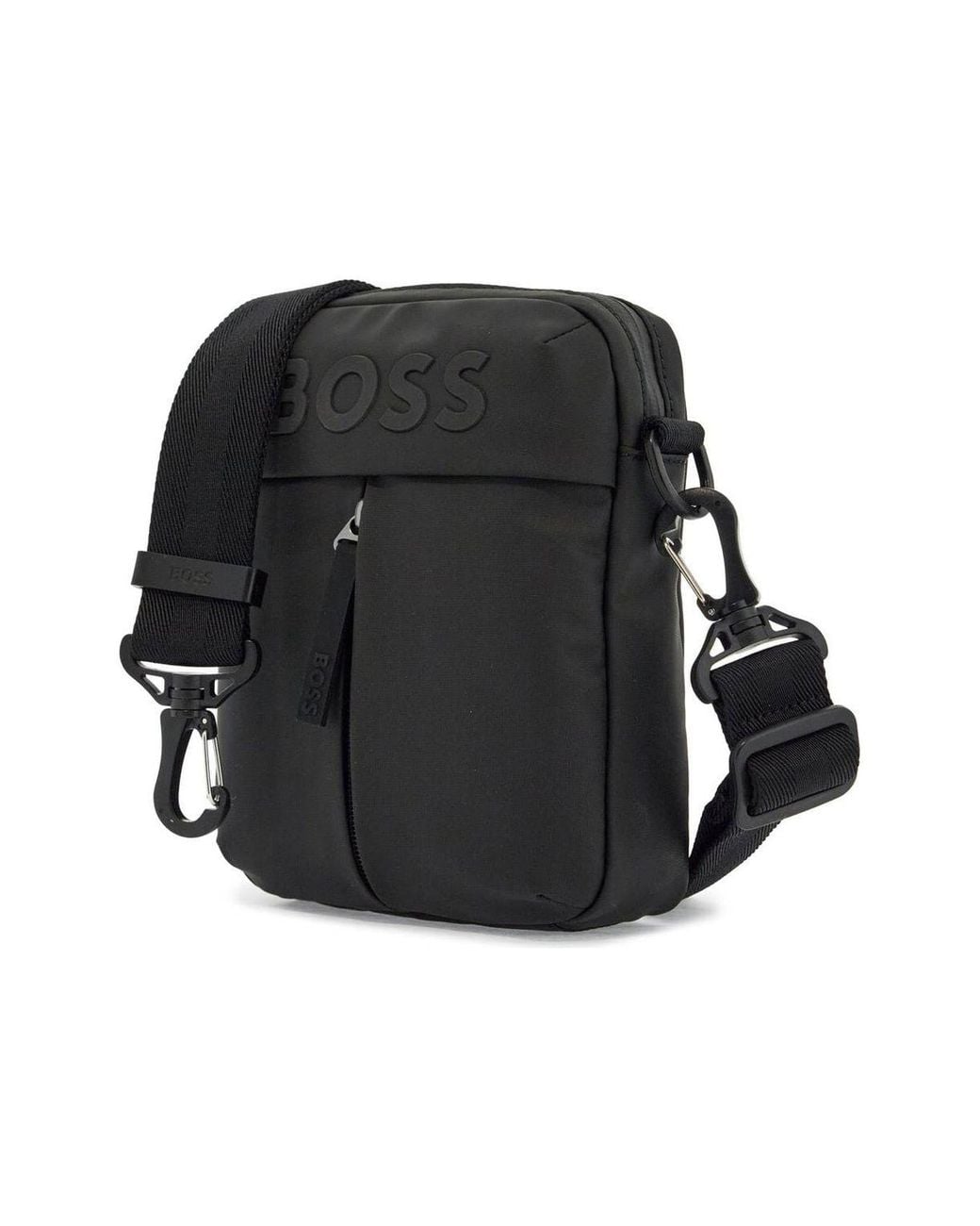 Boss Black Shoulder Bag for men