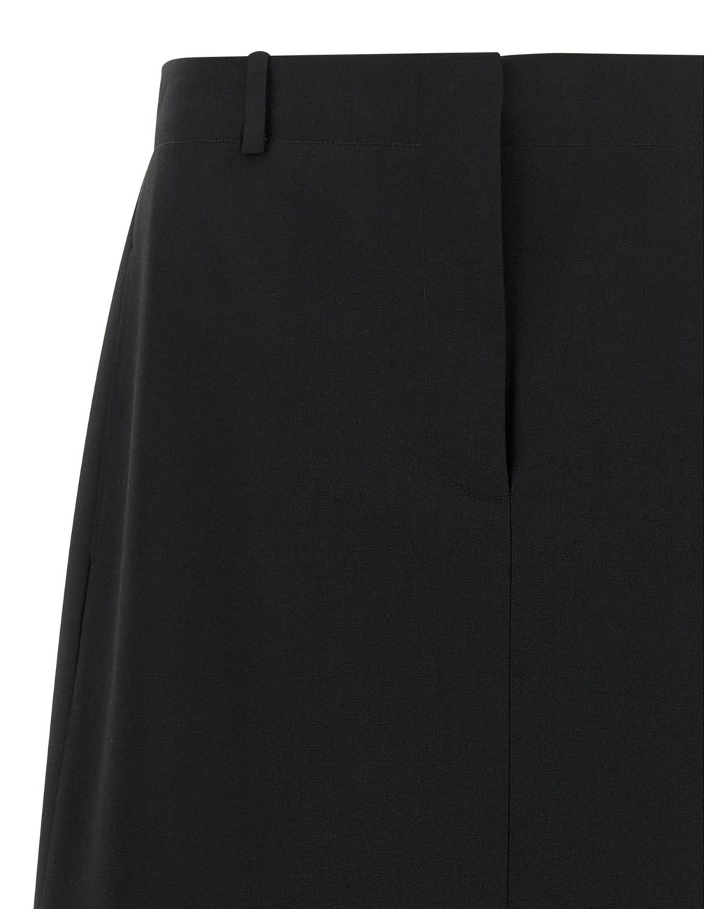 Fendi Black Skirt Of Sartorial Inspiration