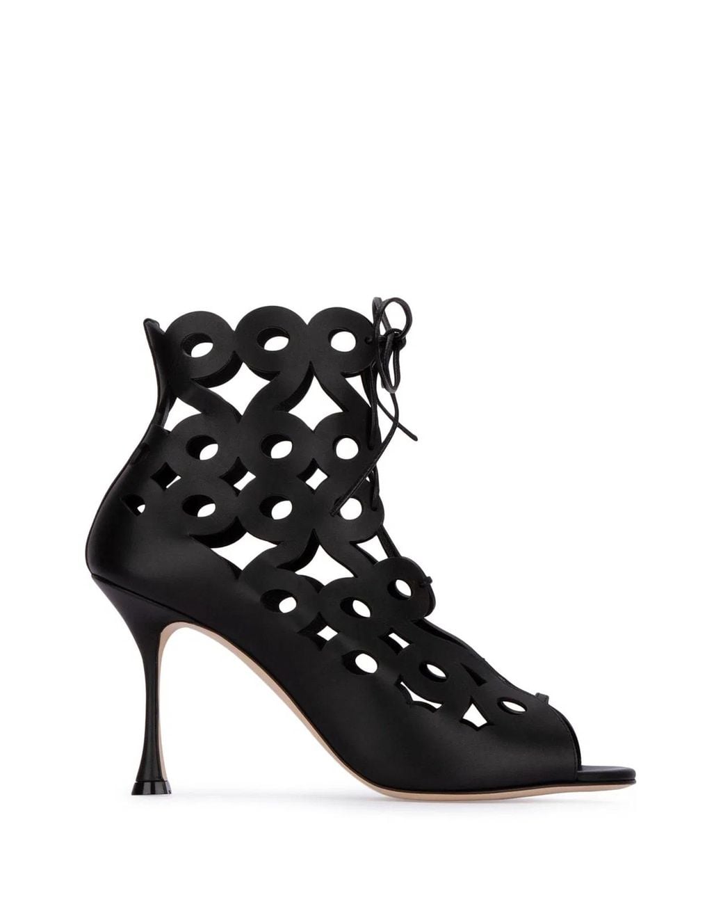 Manolo Blahnik Black Stivali