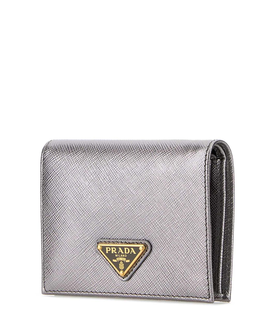 Prada Gray Wallets