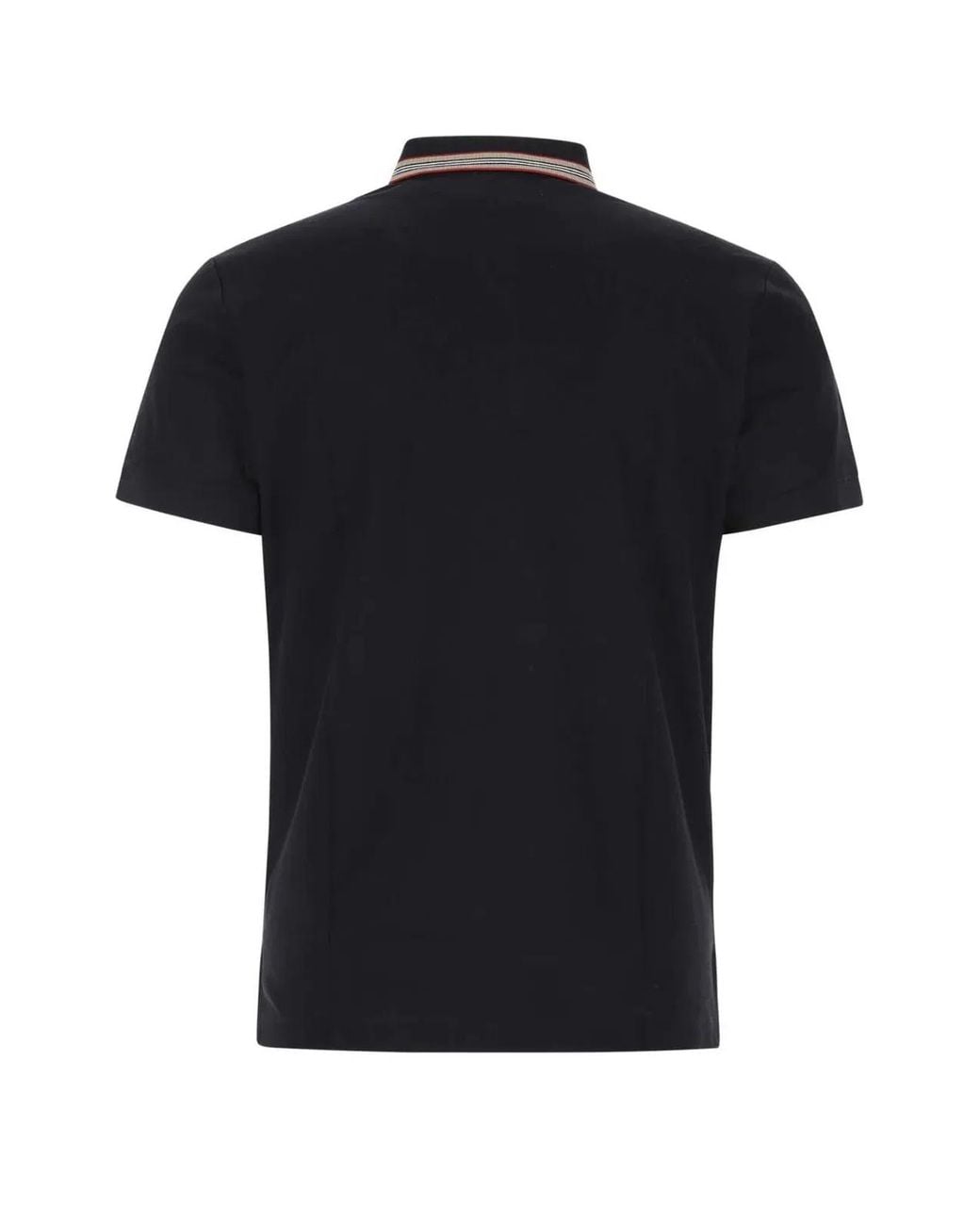 Burberry Black Cotton T-Shirt for men